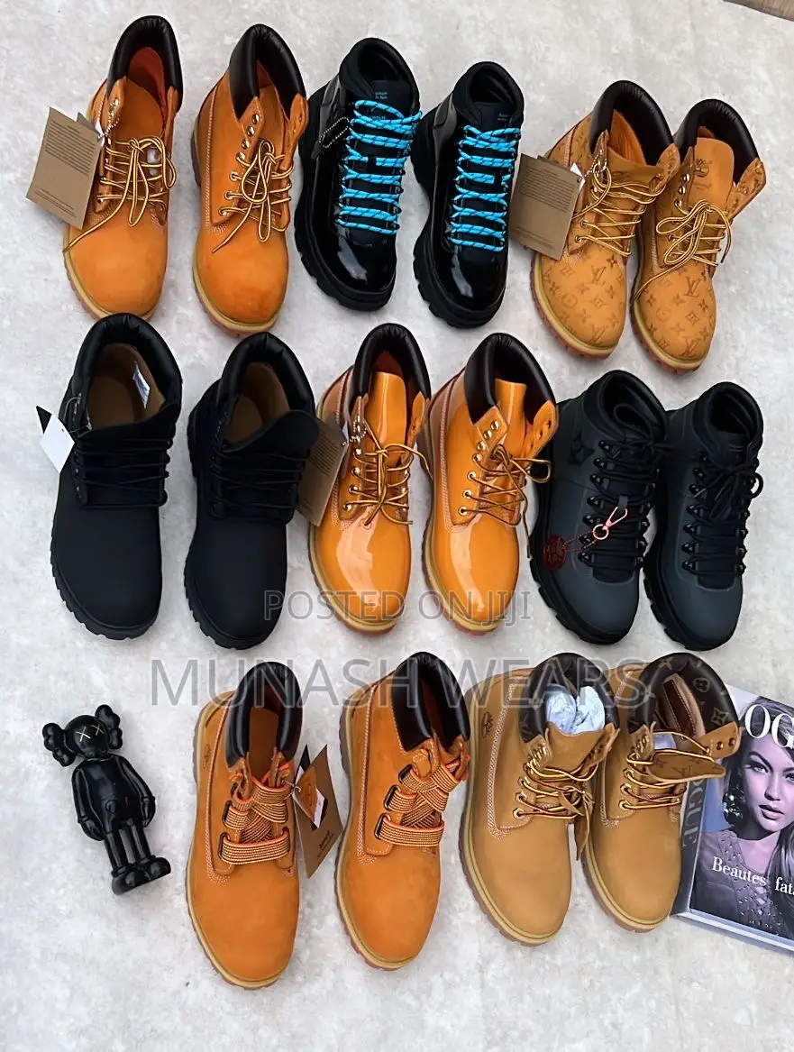 Luxury Louis Vuitton Timberland Brown Color 40-46