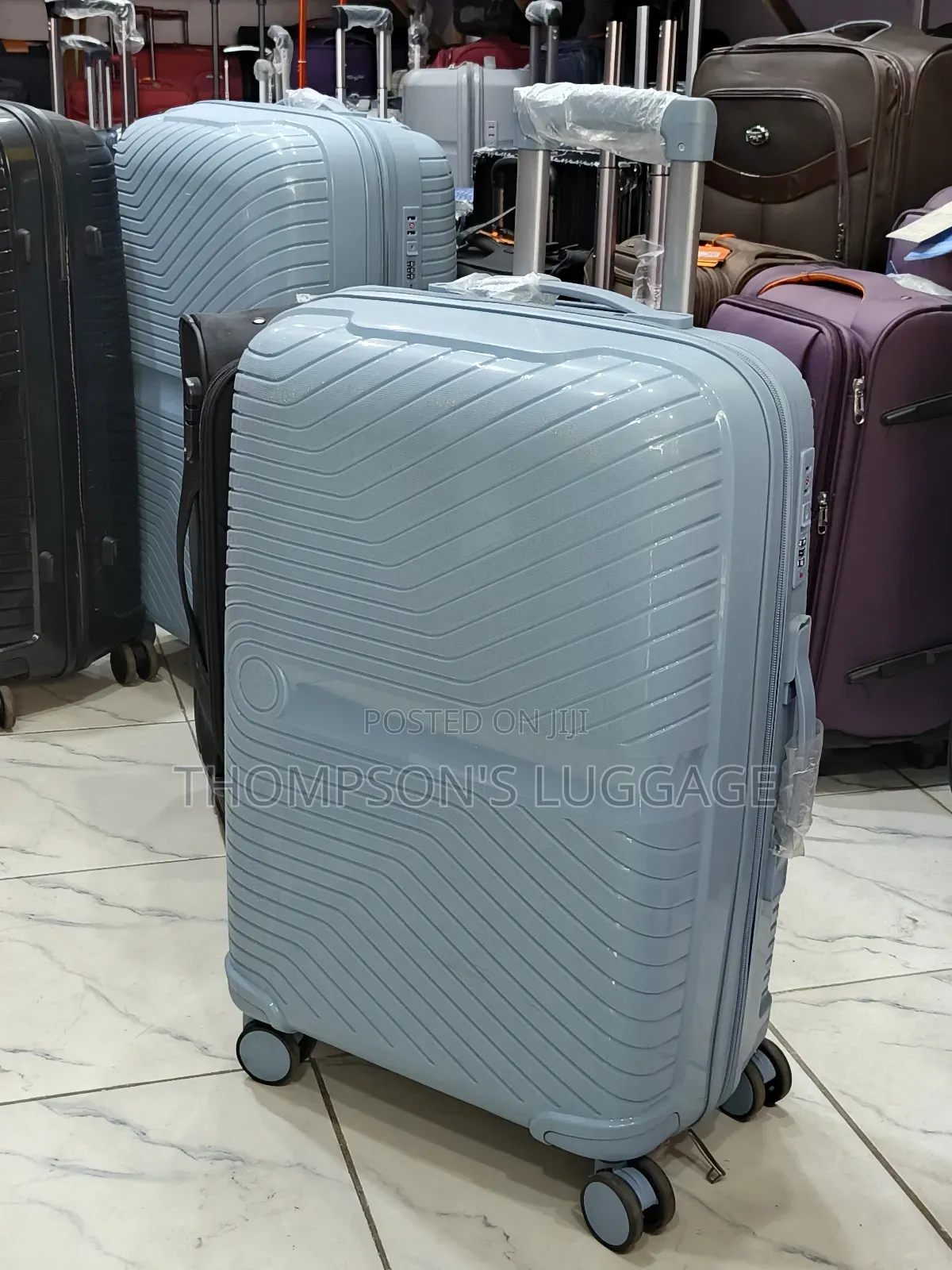 Sky Blue Hand Luggage