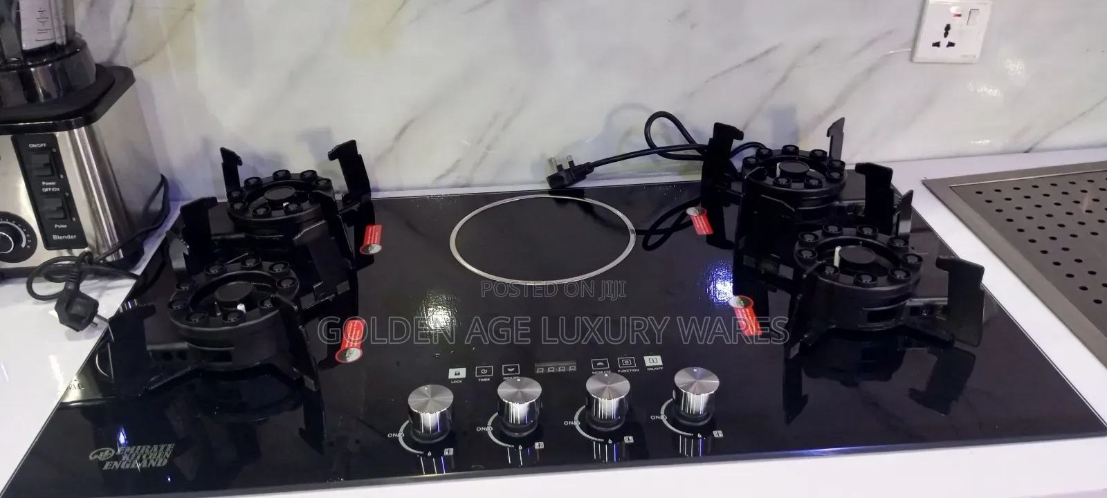 4 Gas 1 Hot Plate Lift Up Gas Coker