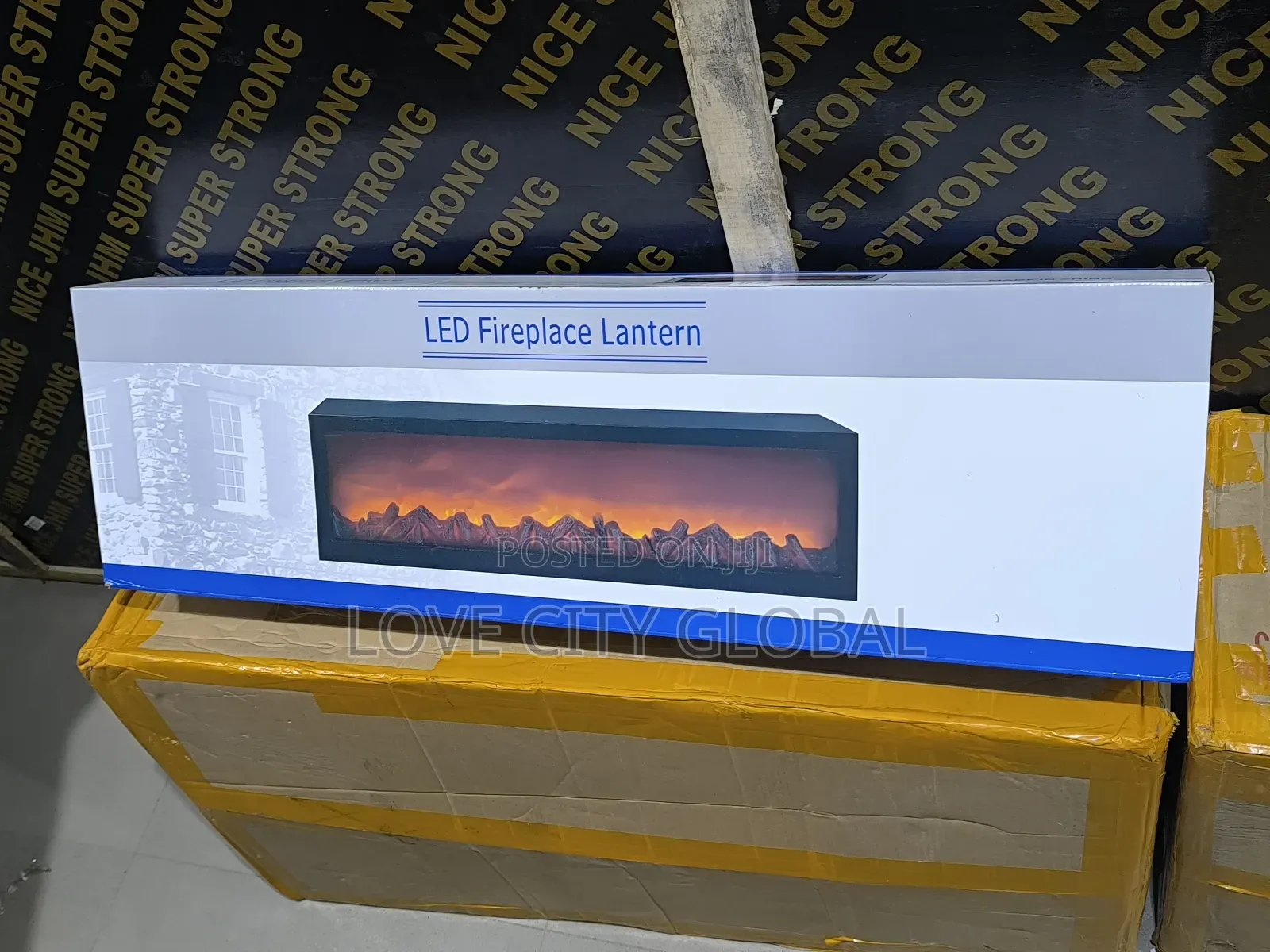 100cm Decorative Fireplace Lantern Smart 100cm Led Fireplace Lantern