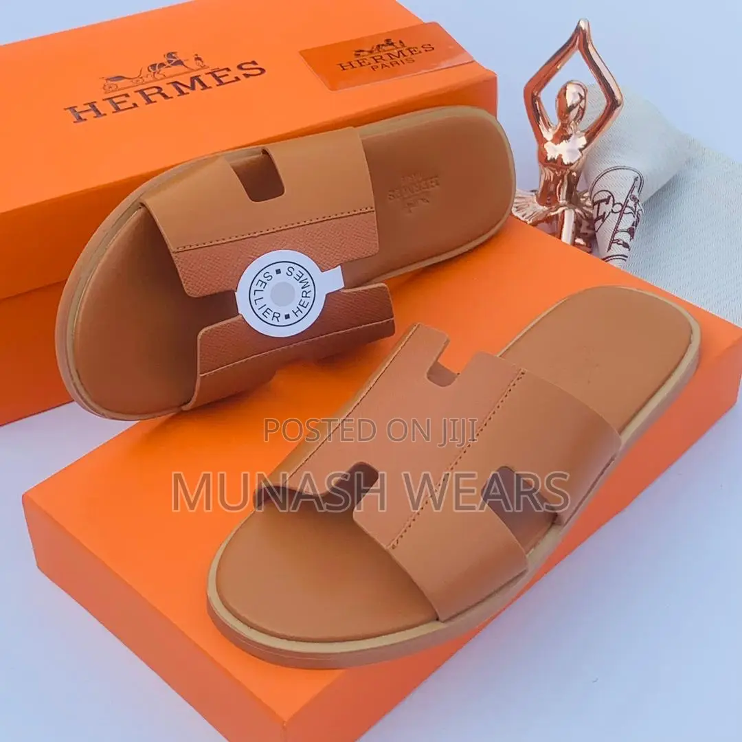 Hermes Leather Plain Stripe 40-46