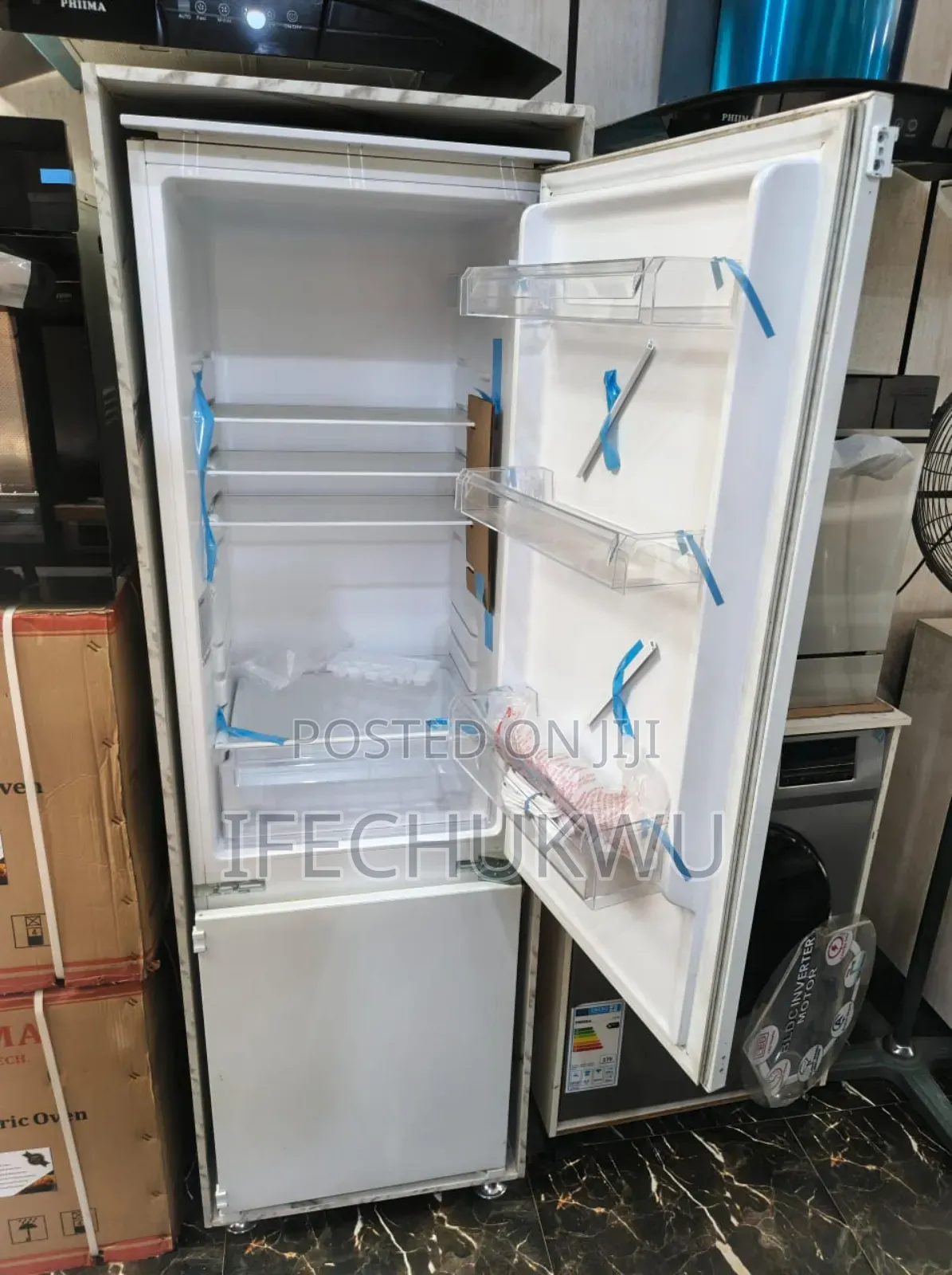 Original Phiima German Technology Inbuilt Inverter Fridge Freezer