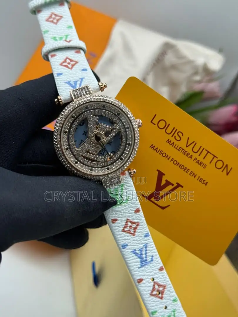 Louis Vuitton Quality Luxury Men Genuine Wristwatches