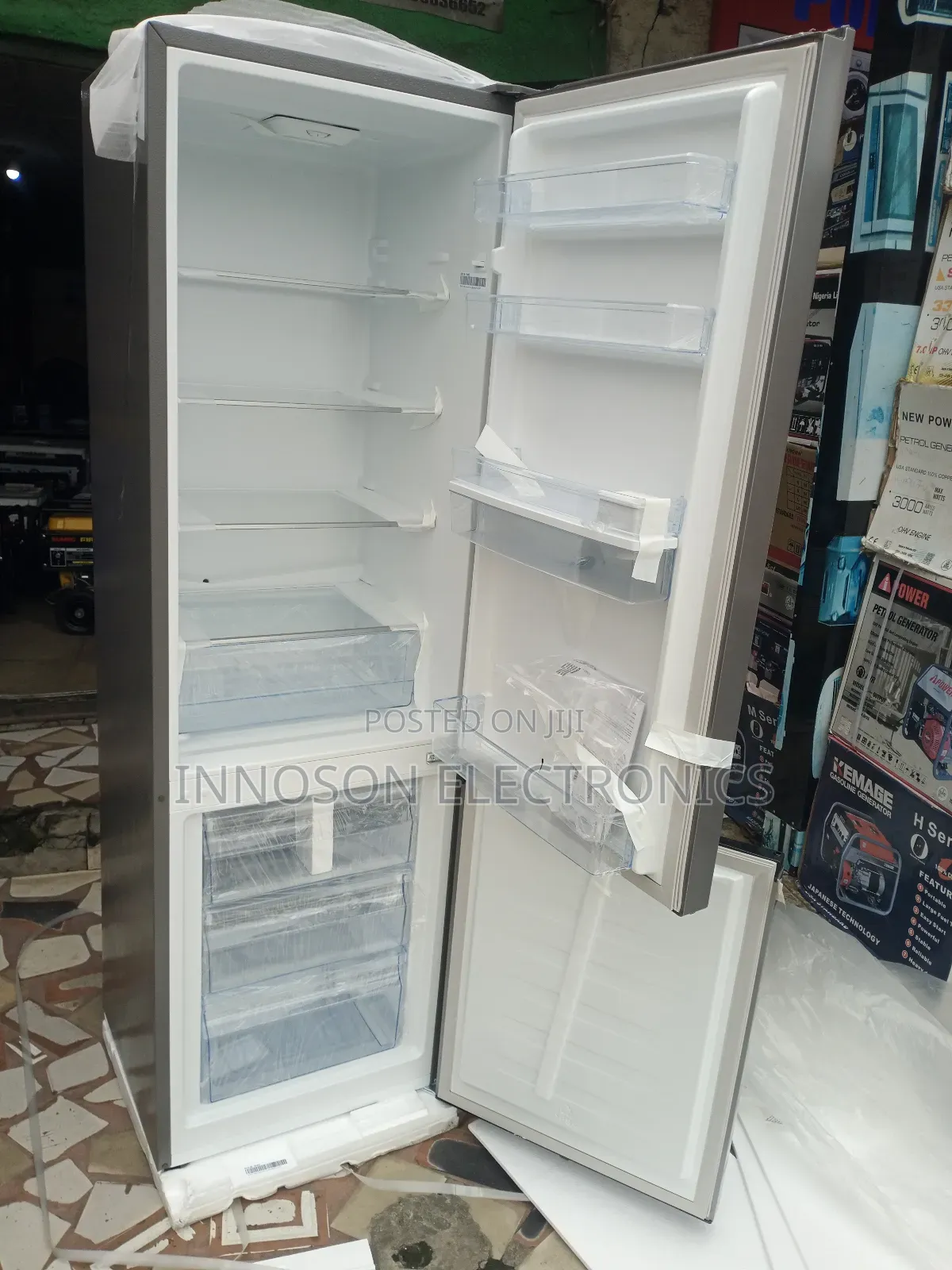 New Hisense Refrigerator Bottom Freezer Two Dor Dispenser