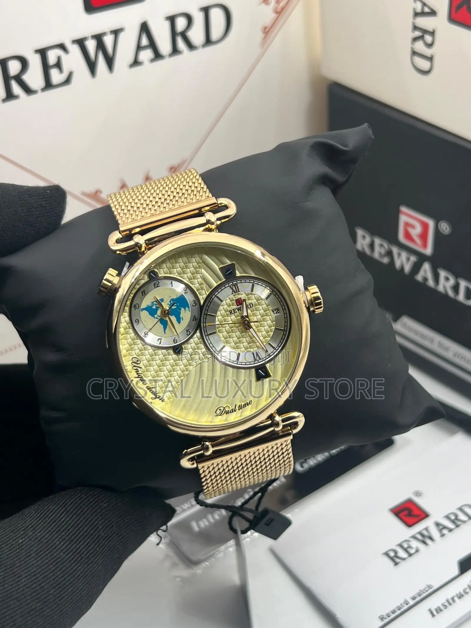 Reward Quality Men Chain Strap Wristwatch