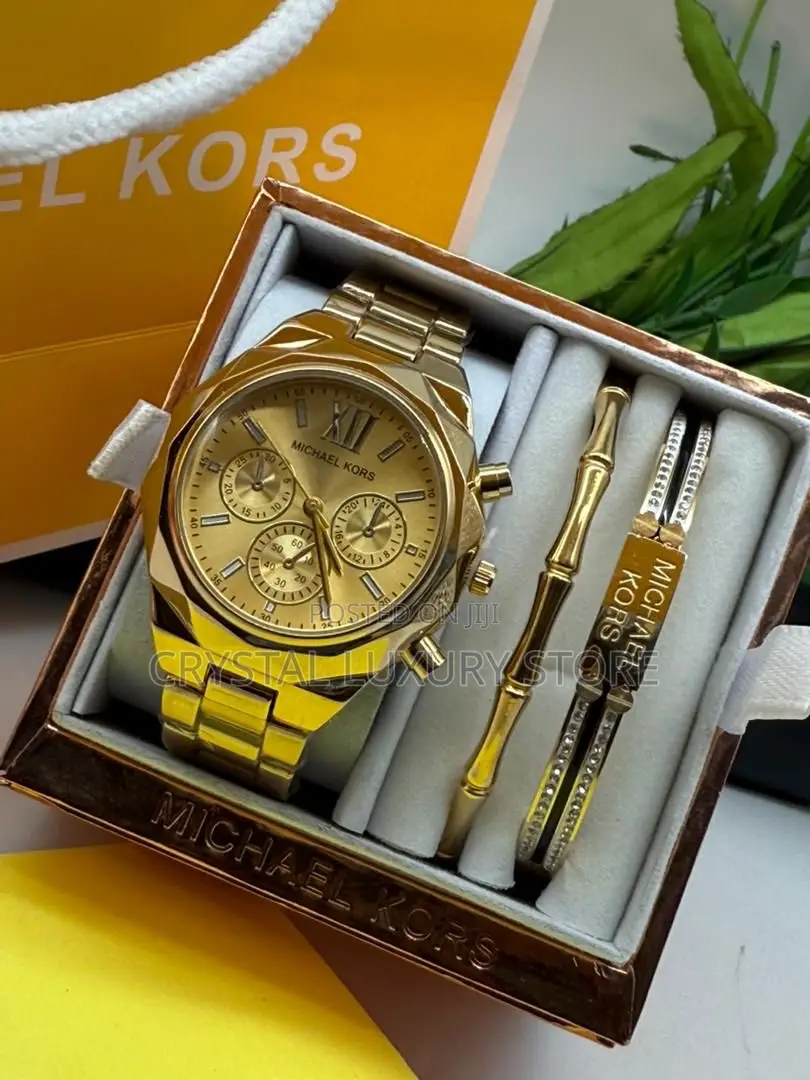 Micheal Kors Quality Men Chain Strap Wristwatch