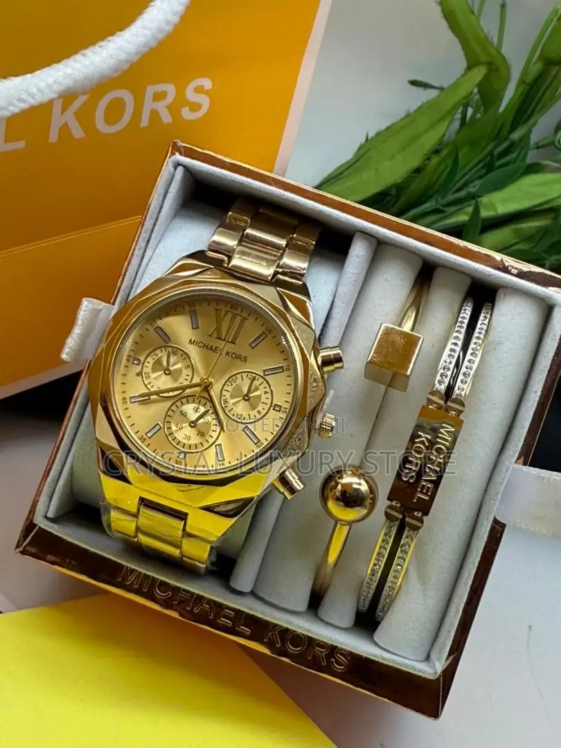 Micheal Kors Quality Men Chain Strap Wristwatch