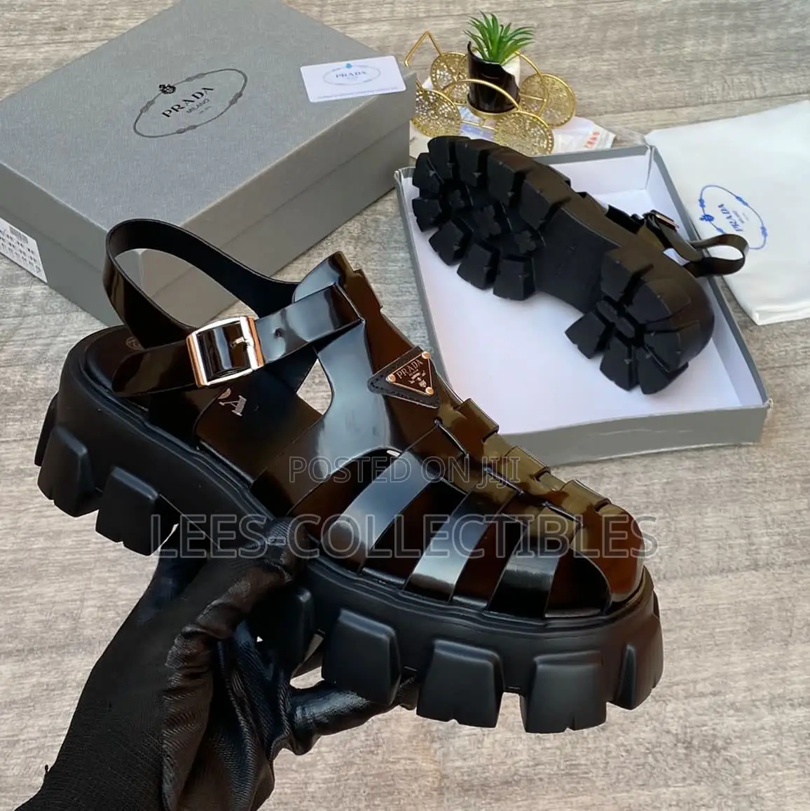 Best Quality Prada Milano Sandals