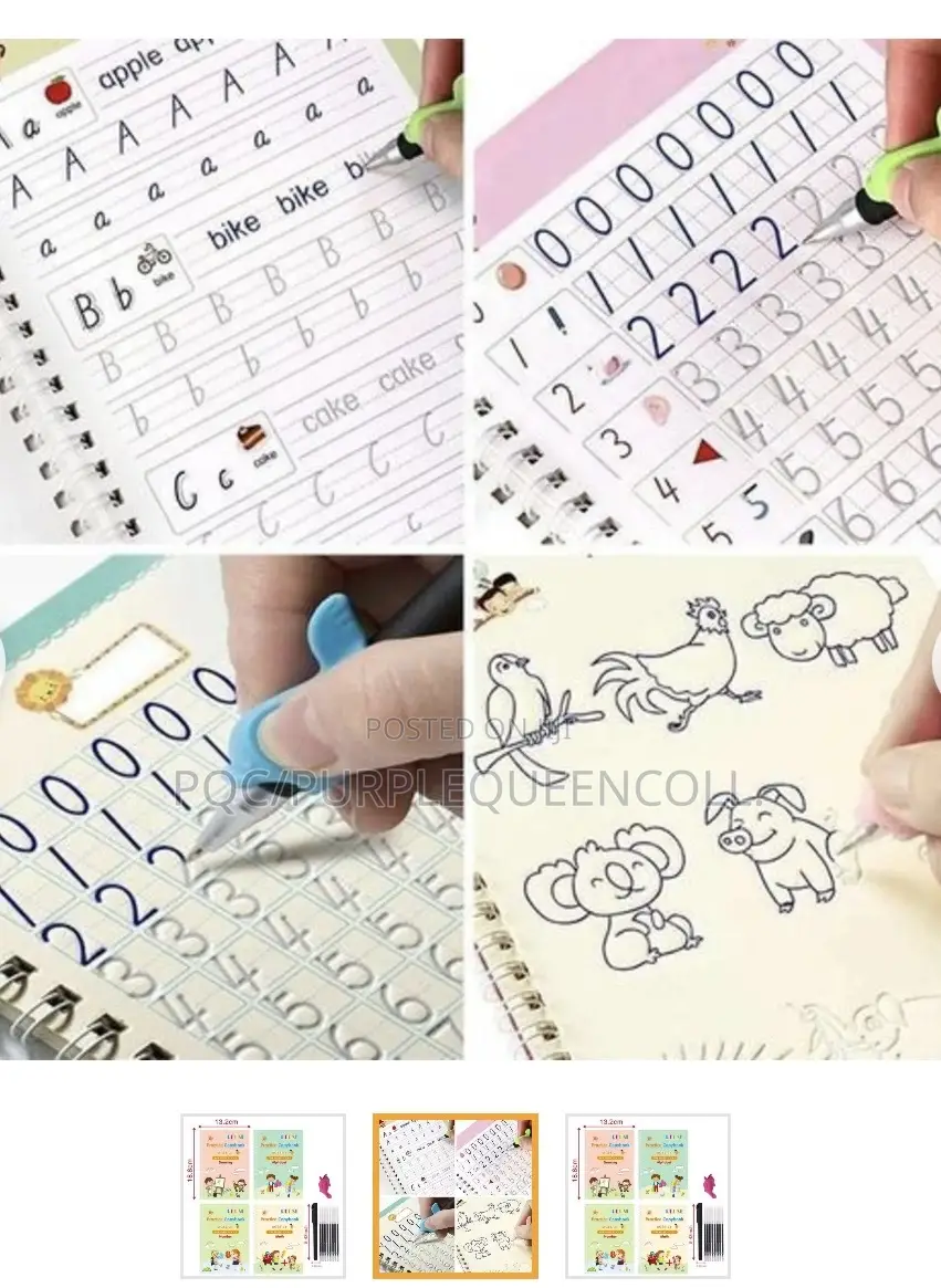 4 in 1 Magic Practice Book for Preschool