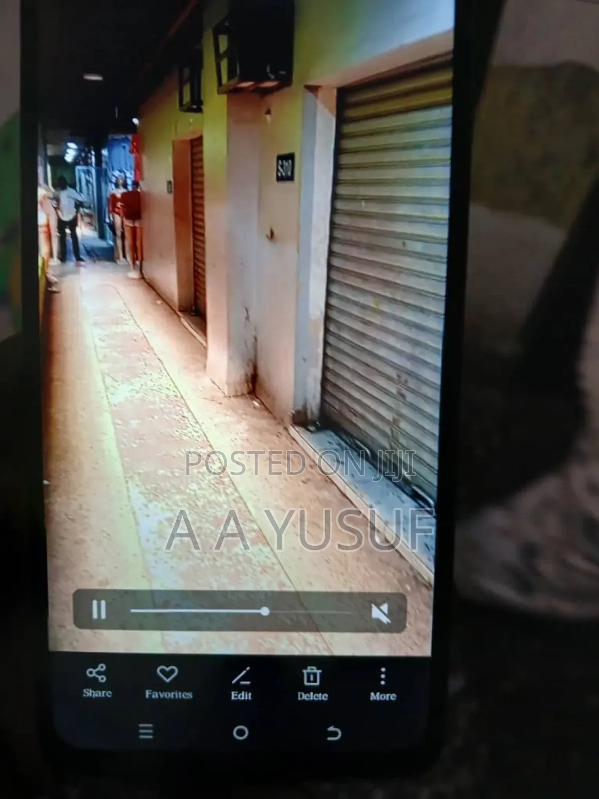 A Vacant Lock Up Shop for Sale at Tejuosho Shopping for Sale