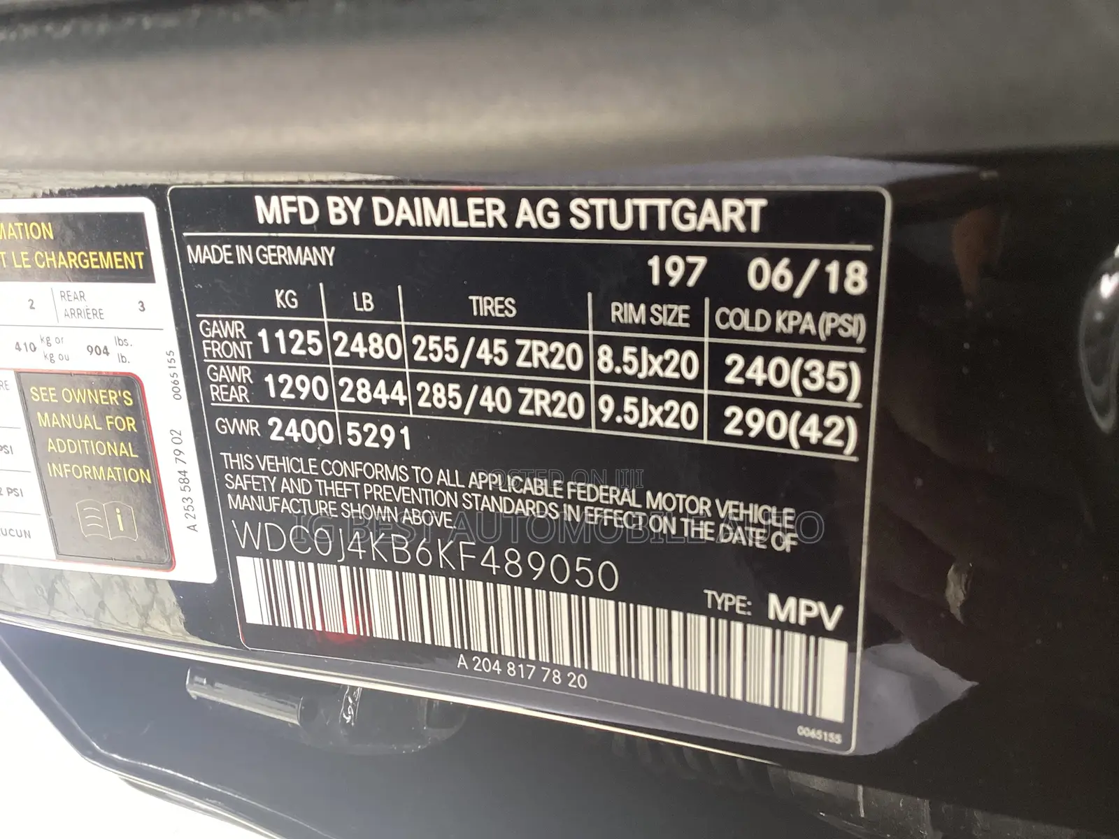 Mercedes-Benz GLC-Class 2018 Black