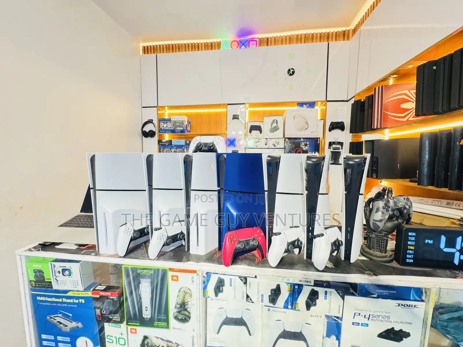 Mint Uk Used Ps5 Slim With Games
