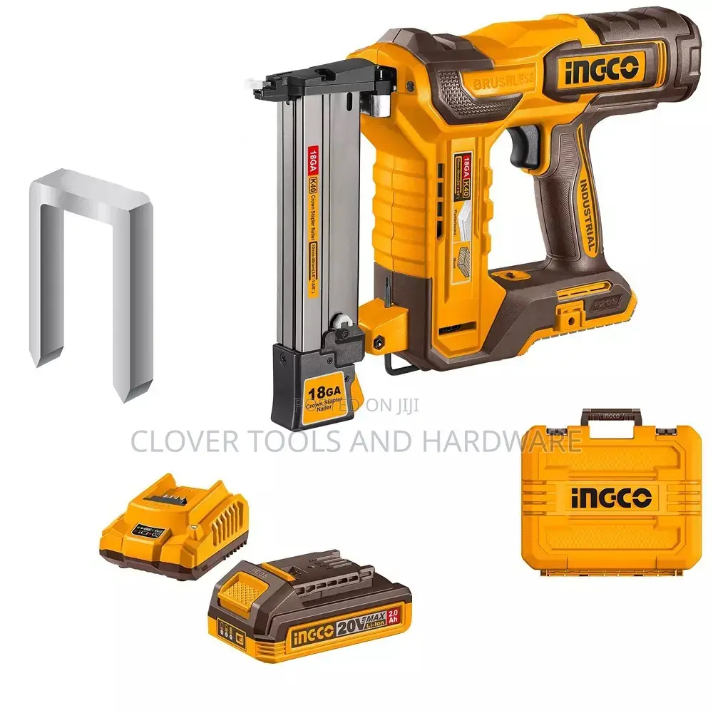 Ingco Cordless Stapler Nailer Ccsnli6008