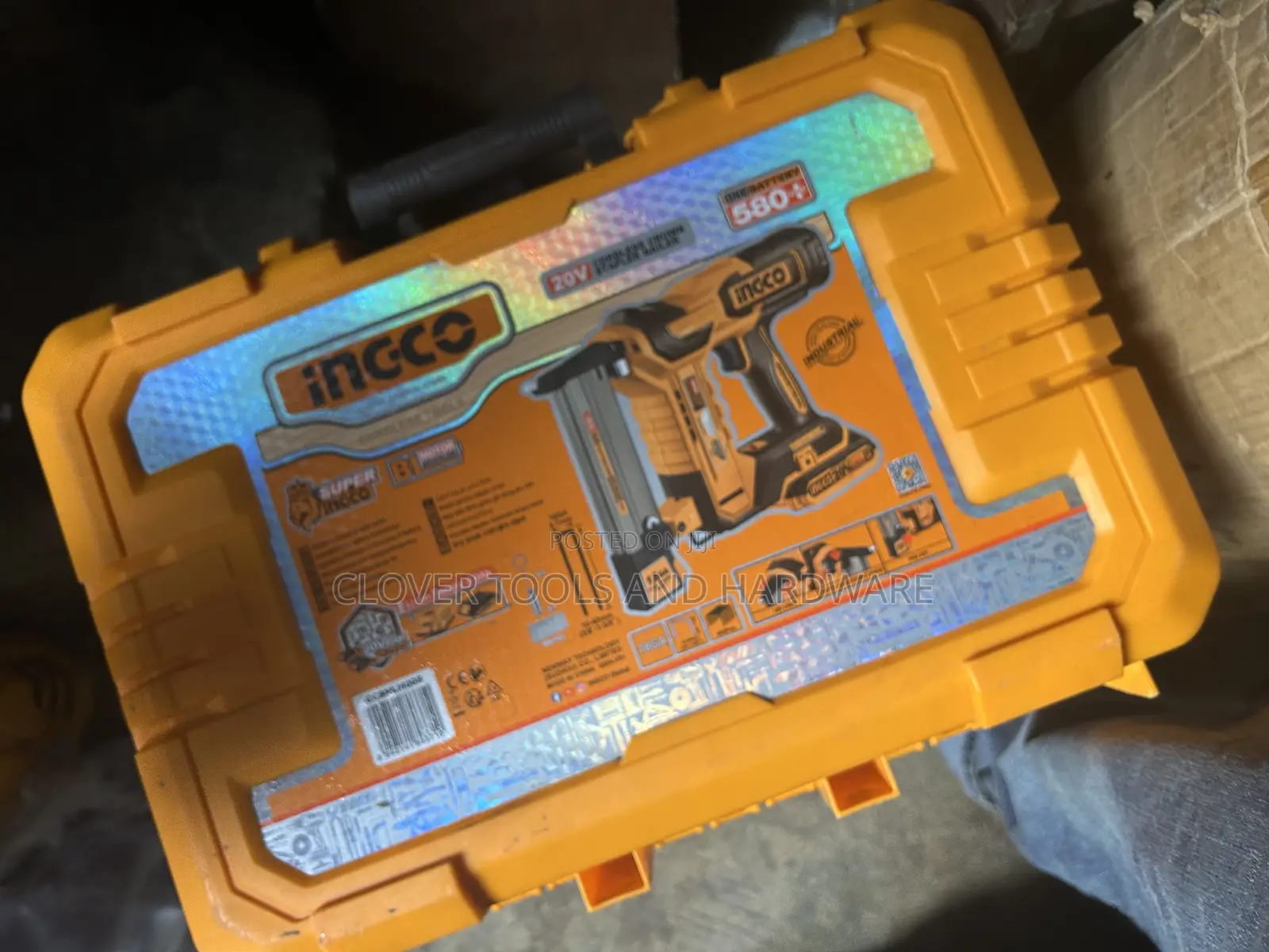 Ingco Cordless Stapler Nailer Ccsnli6008