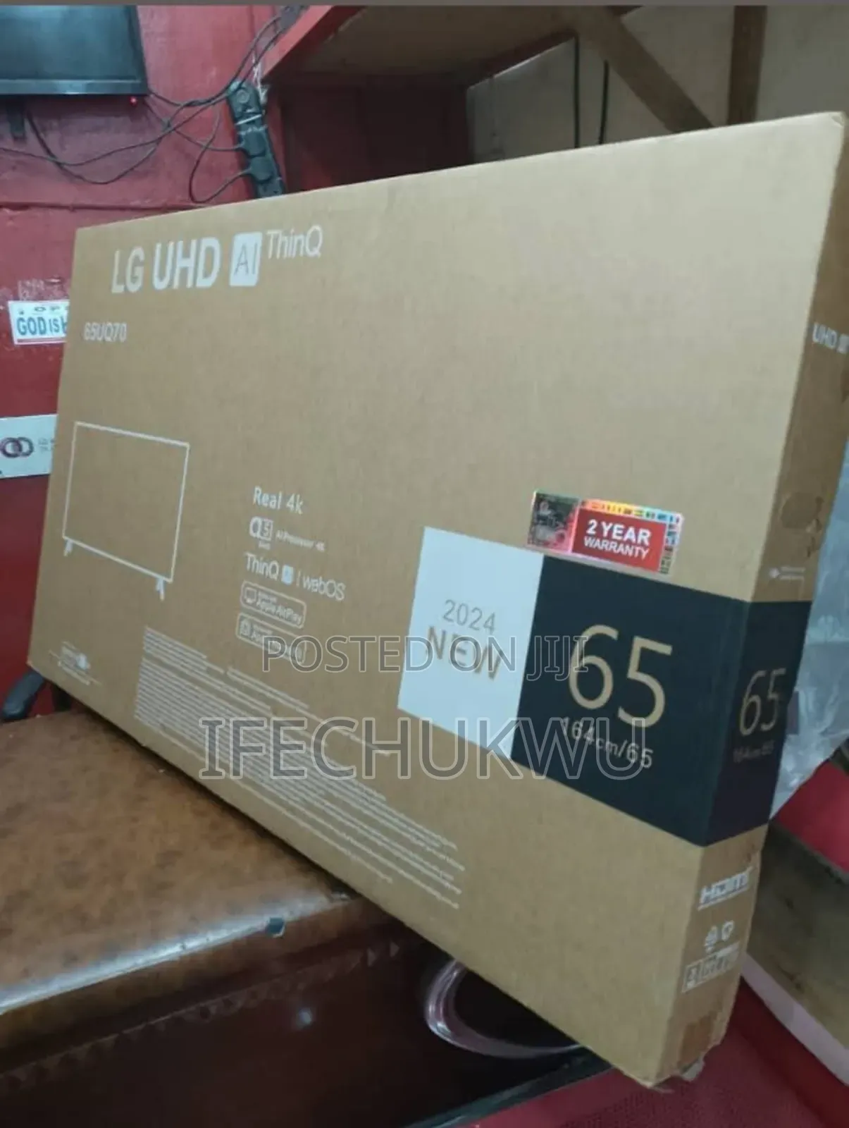 Lg 65" 4kuhd Smart Netflix Youtube Bluetooth Usb Hdmi Etc
