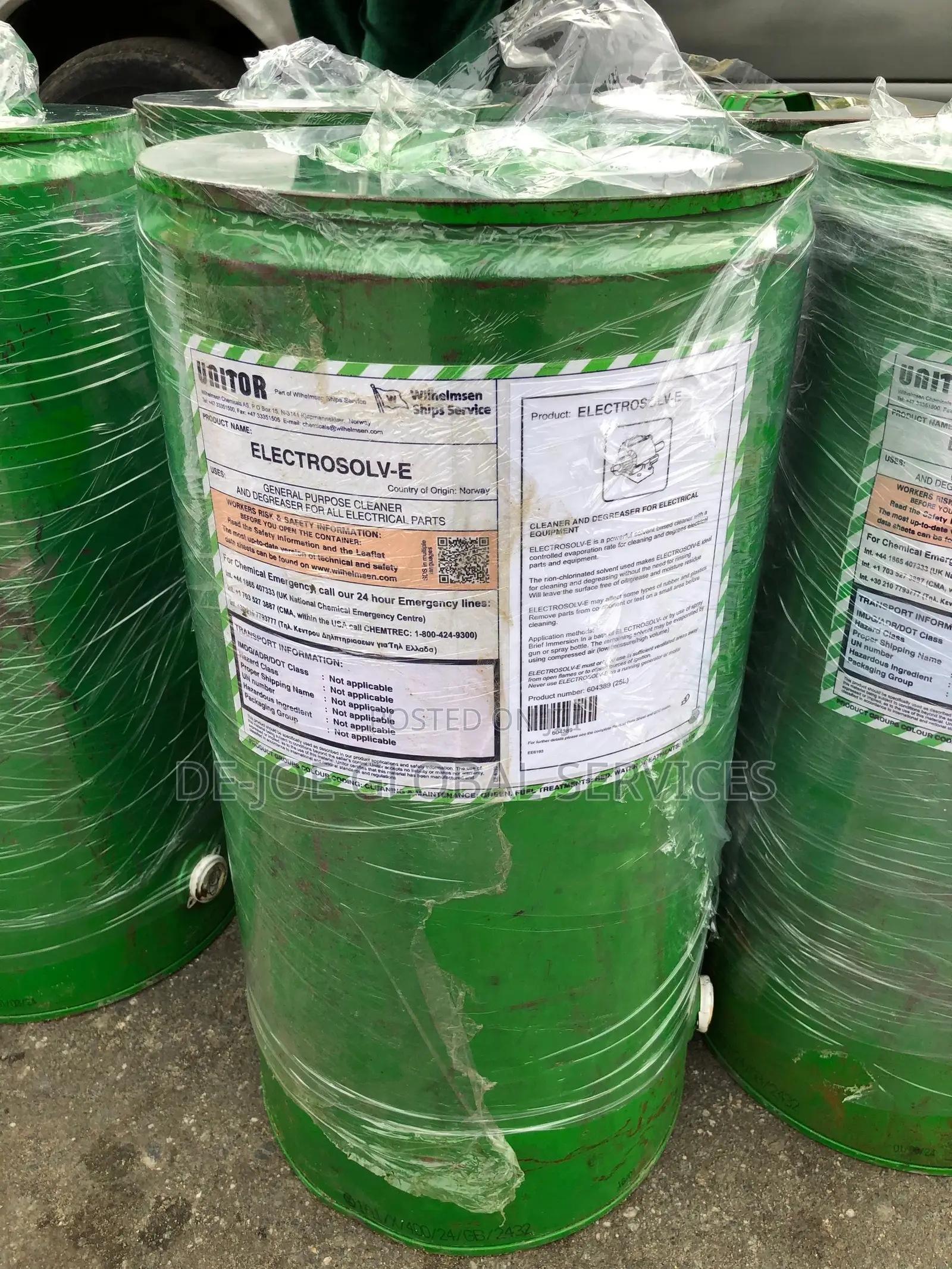 Unitor Electrosolv-E Purpose Cleaner/Degreaser for Electrical Parts