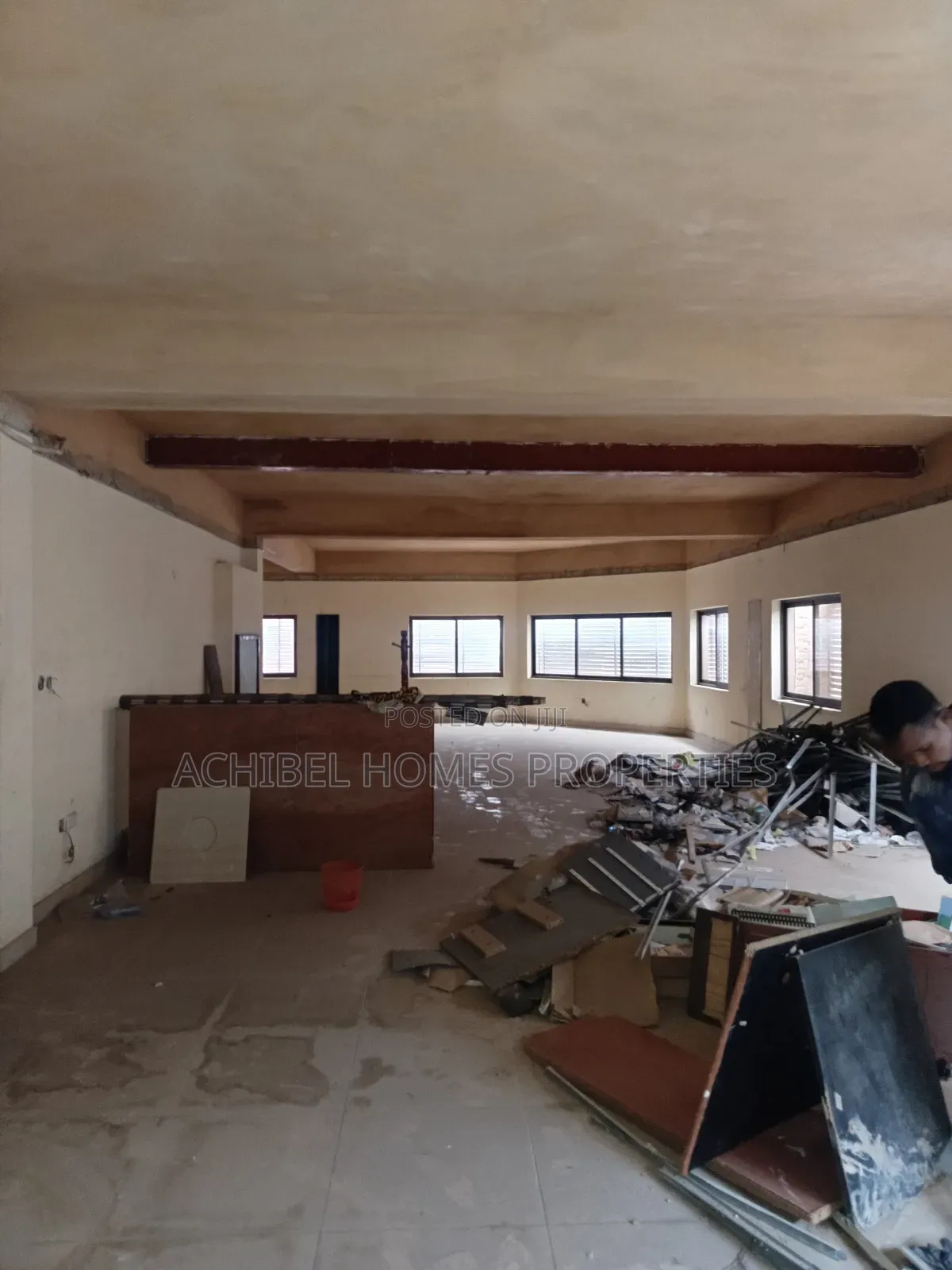 A 232 Square Meter Open Office Space in Lagos Island for Lease