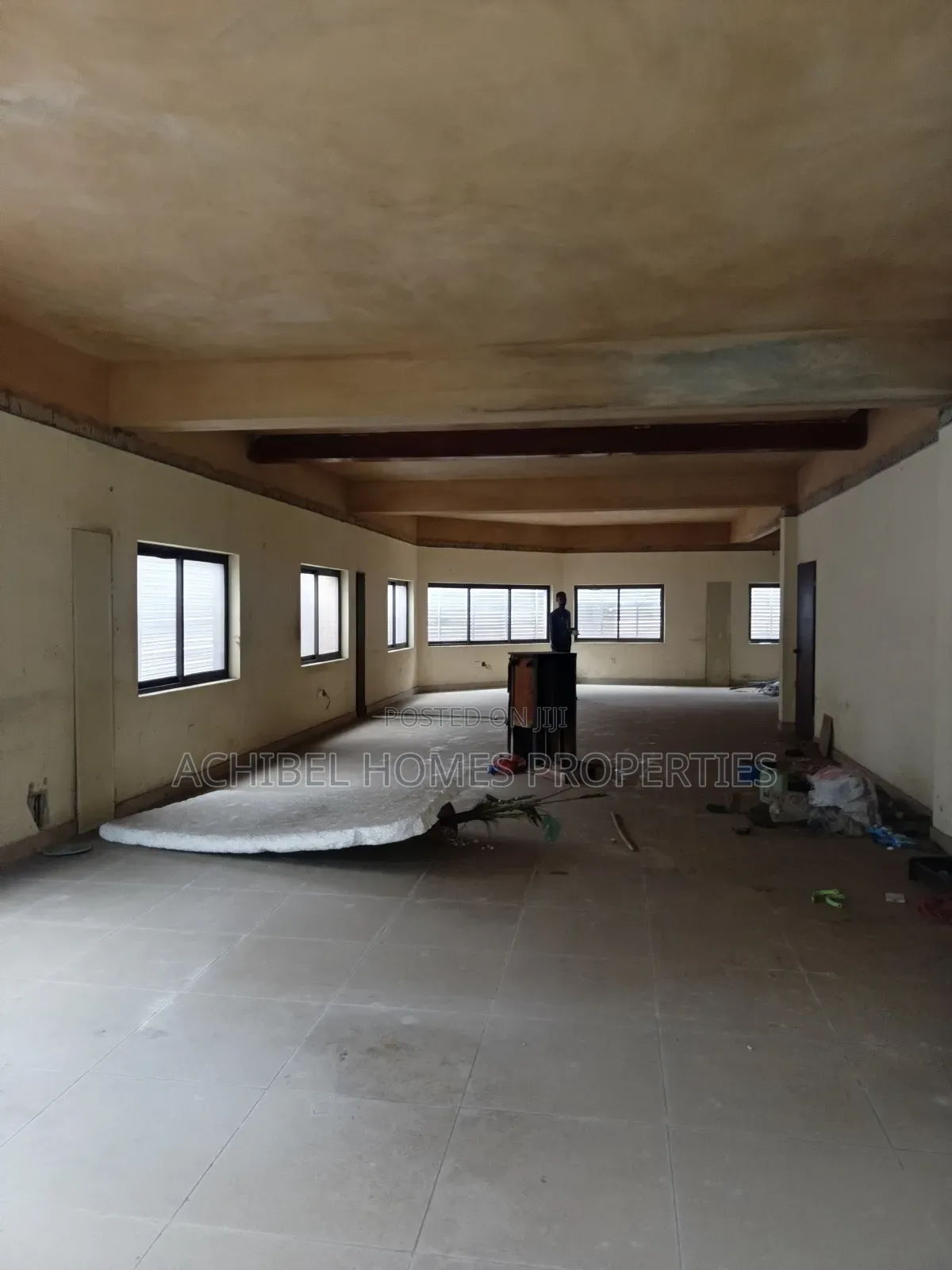 A 232 Square Meter Open Office Space in Lagos Island for Lease
