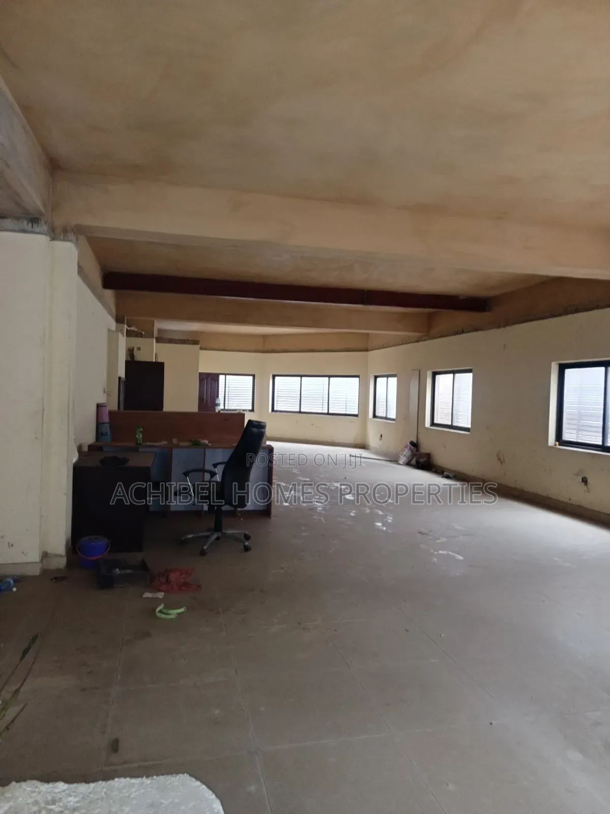 A 232 Square Meter Open Office Space in Lagos Island for Lease