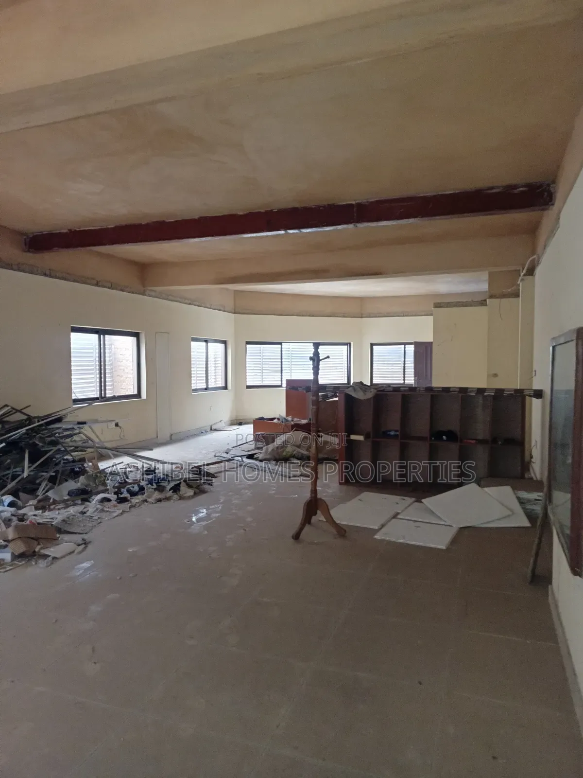 A 232 Square Meter Open Office Space in Lagos Island for Lease