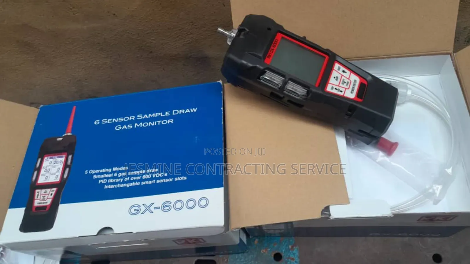 Multiple Gas Detector Rki Gx 6000( 6gas)