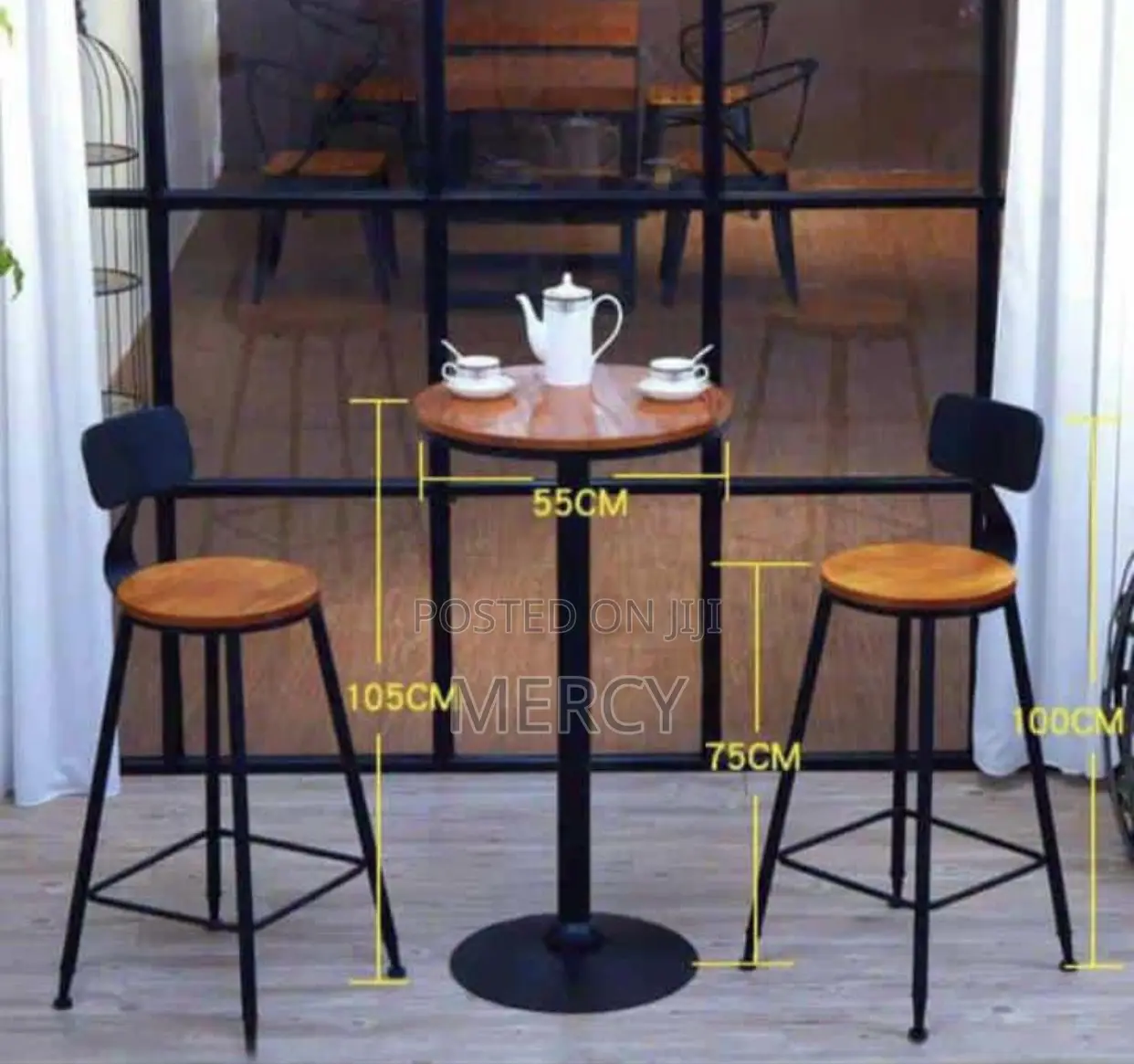 Sleek Kitchen Island/ Bar Stool