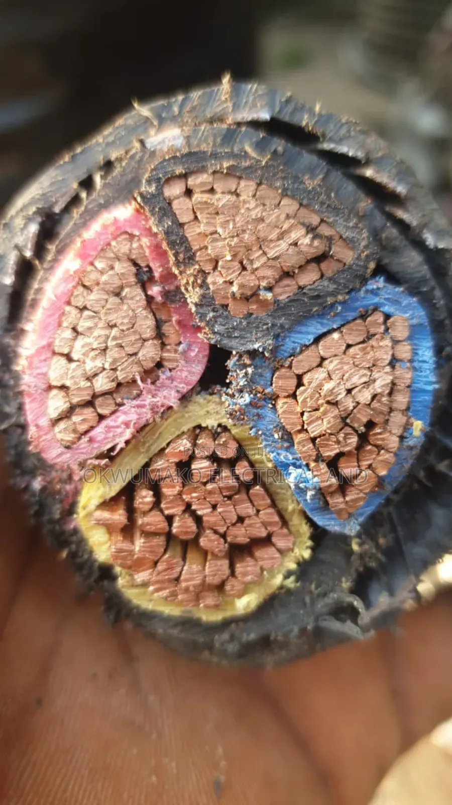 185mm 4core Armored Cable by 500meter Per Meter