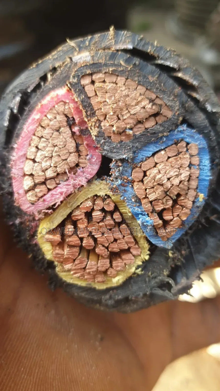 185mm 4core Armored Cable by 500meter Per Meter