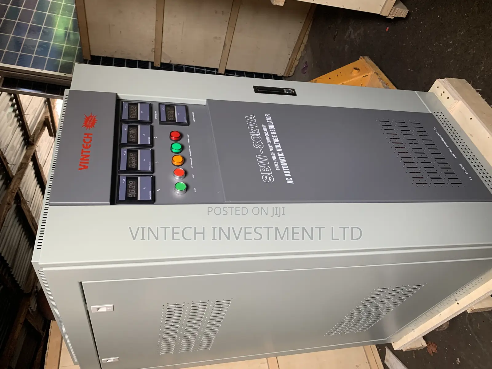 Vintech 80kva Industrial Sbw Automatic Voltage Regulator 3 Phase