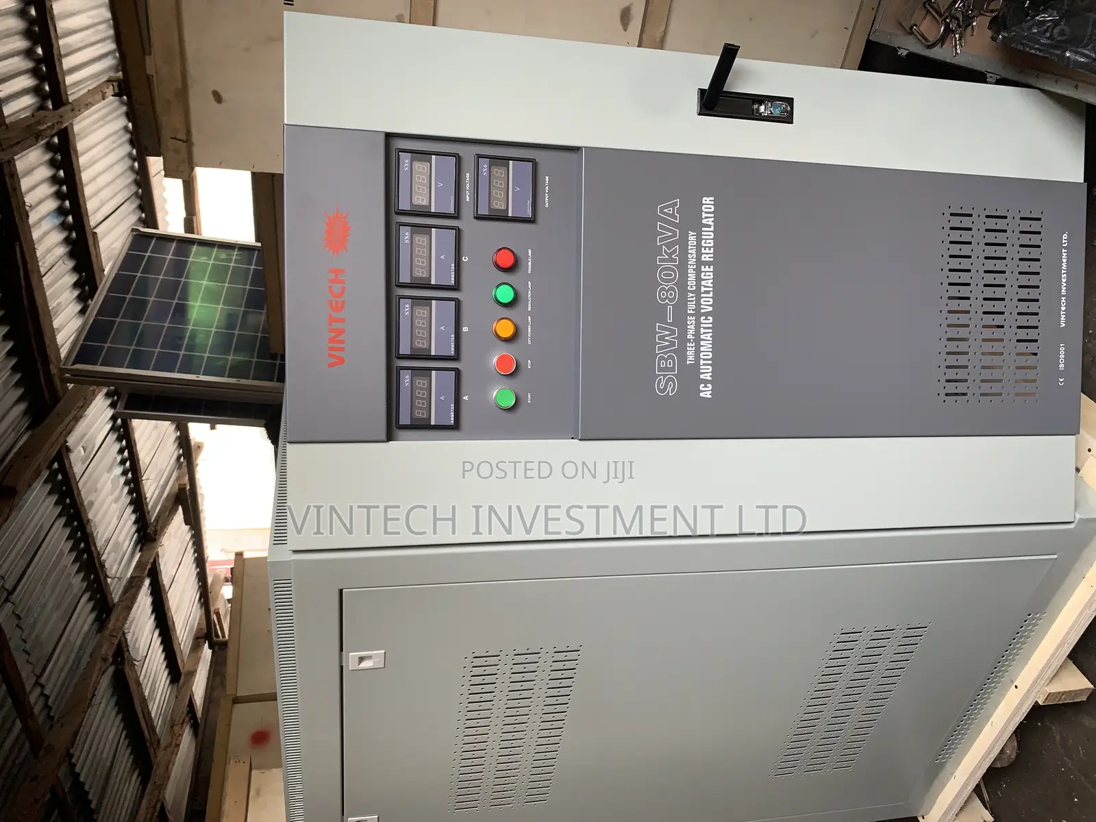 Vintech 80kva Industrial Sbw Automatic Voltage Regulator 3 Phase