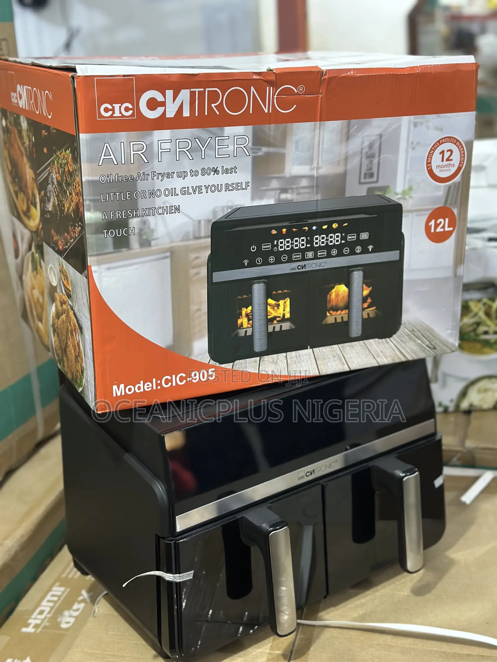 Kitchen Glow Cic Cntronic 12l Air Fryer