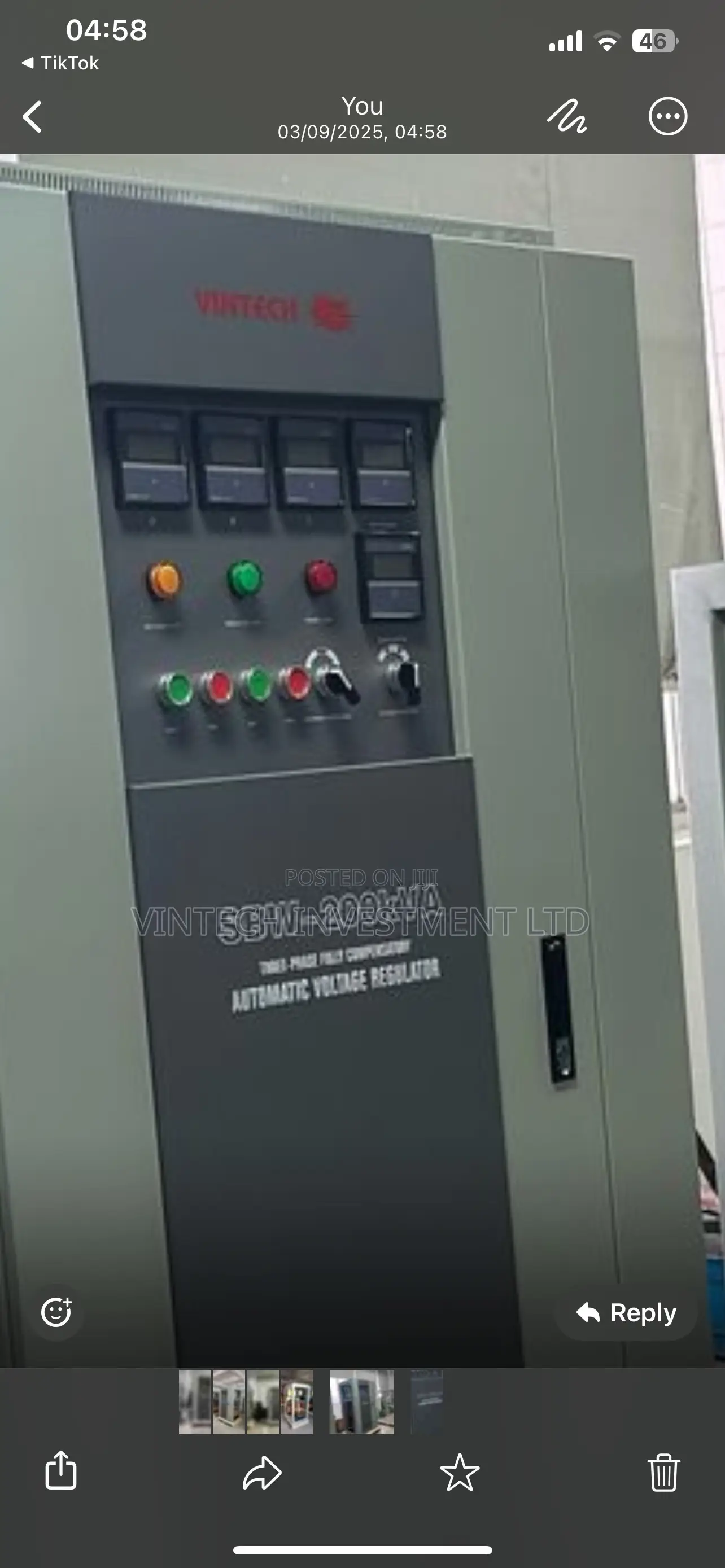 Vintech 200kva Industrial Automatic Voltage Regulator