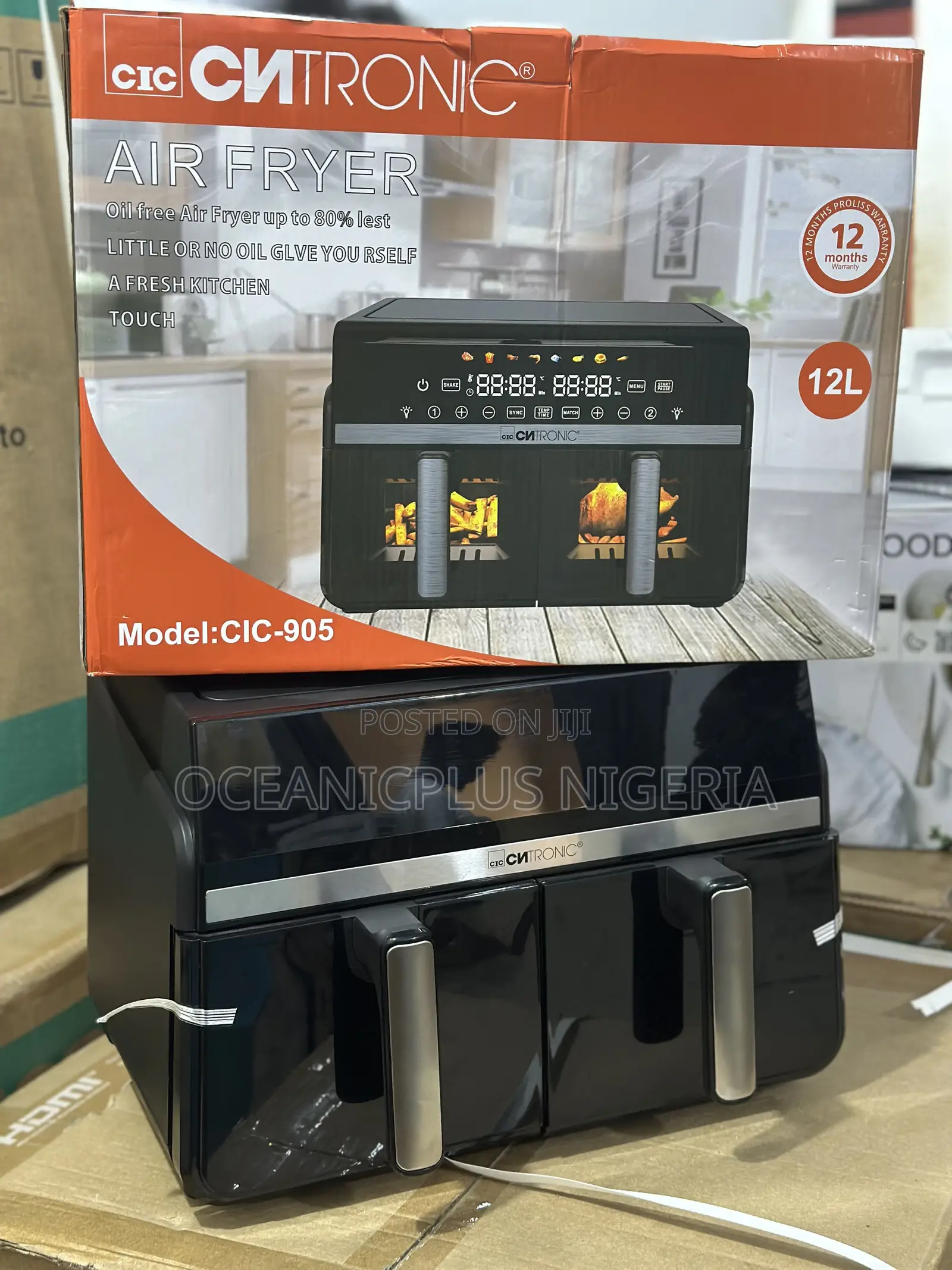Ignite Ease Cic Cntronic 12l Air Fryer