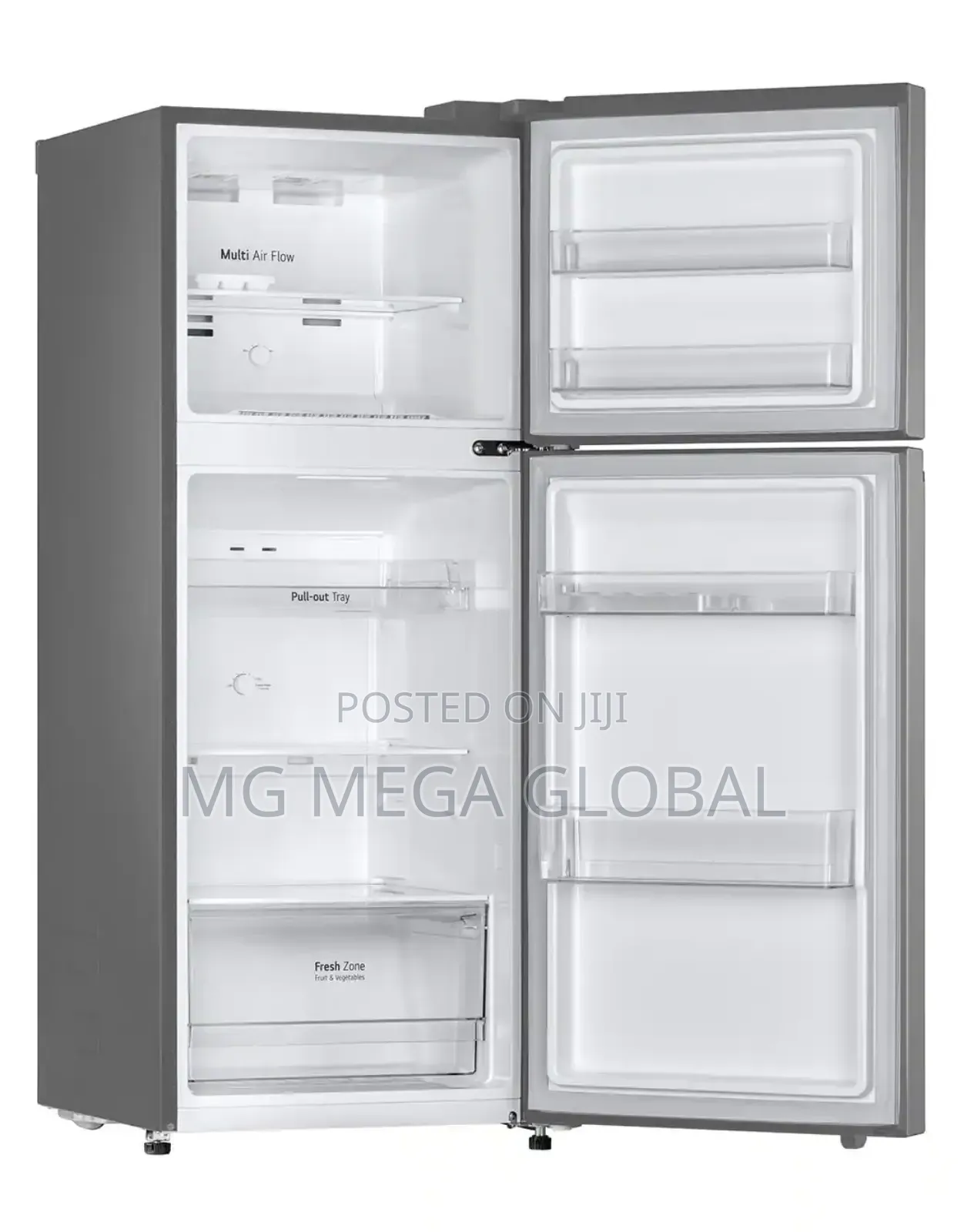 235l Top Freezer Fridge in Dark Graphite Steel