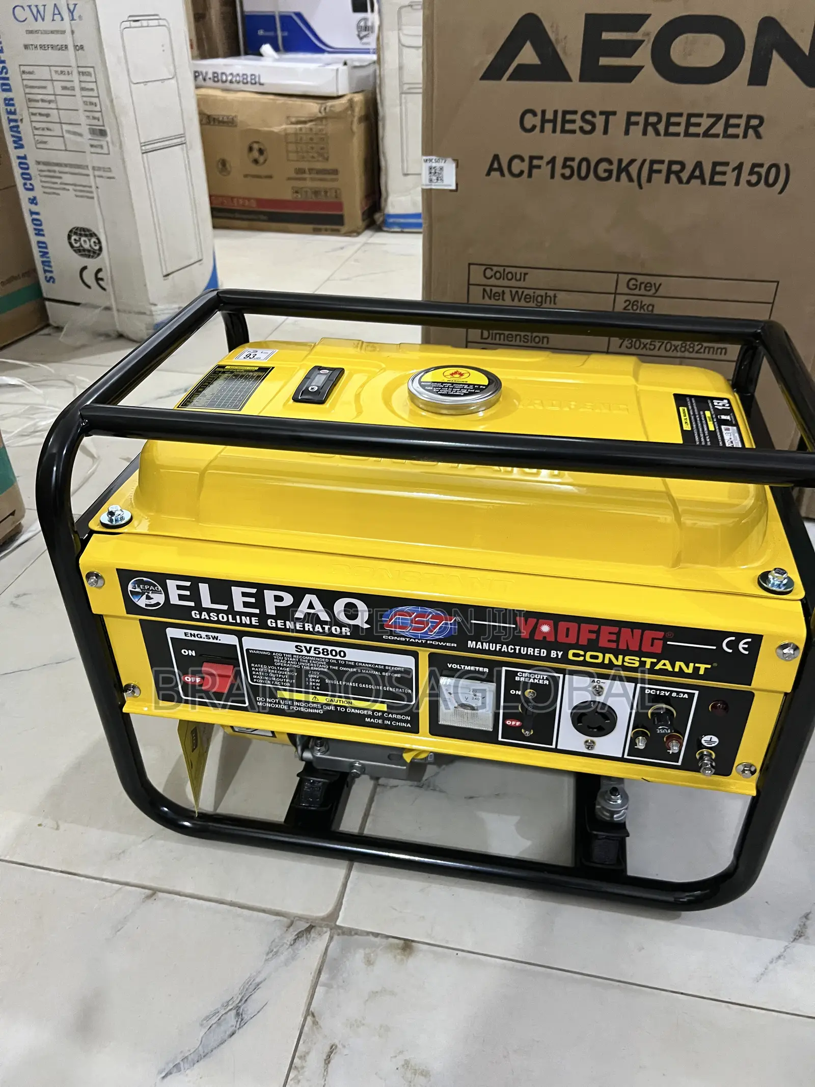 Affordable Elepaq Generator – 3.5kva New