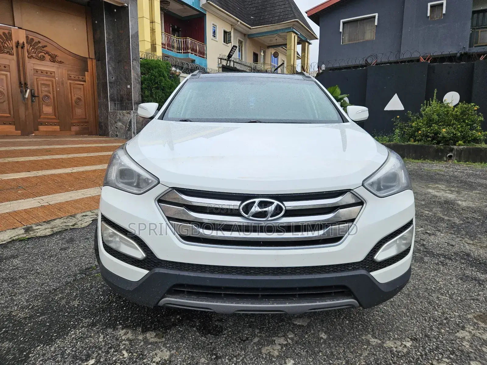 Hyundai Santa Fe Limited AWD 2016 White