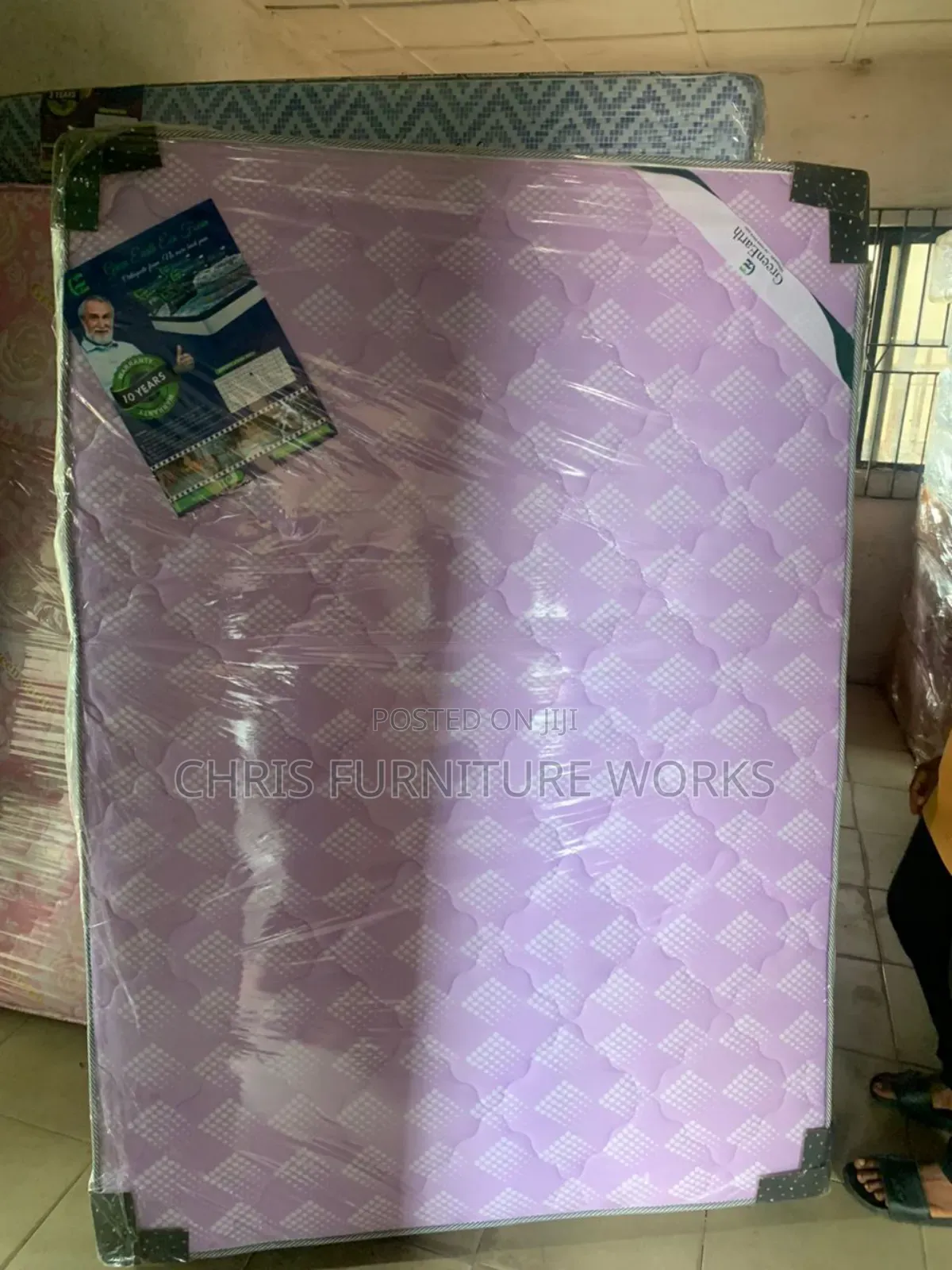 4 and Half by 6ft by 10inches Full Orthopaedic Mattress