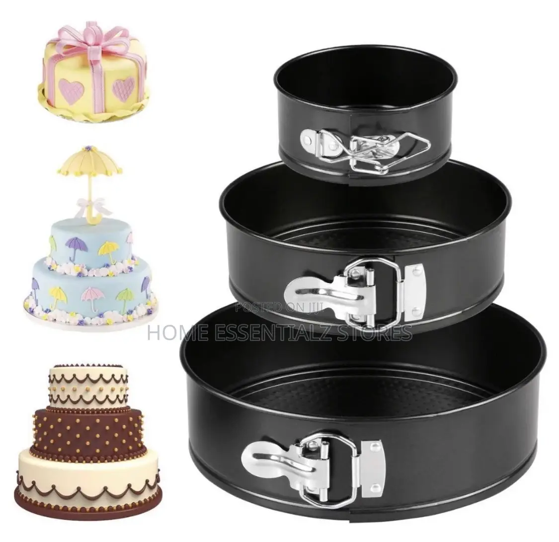 Cake Mould - 3 In 1 Aluminum