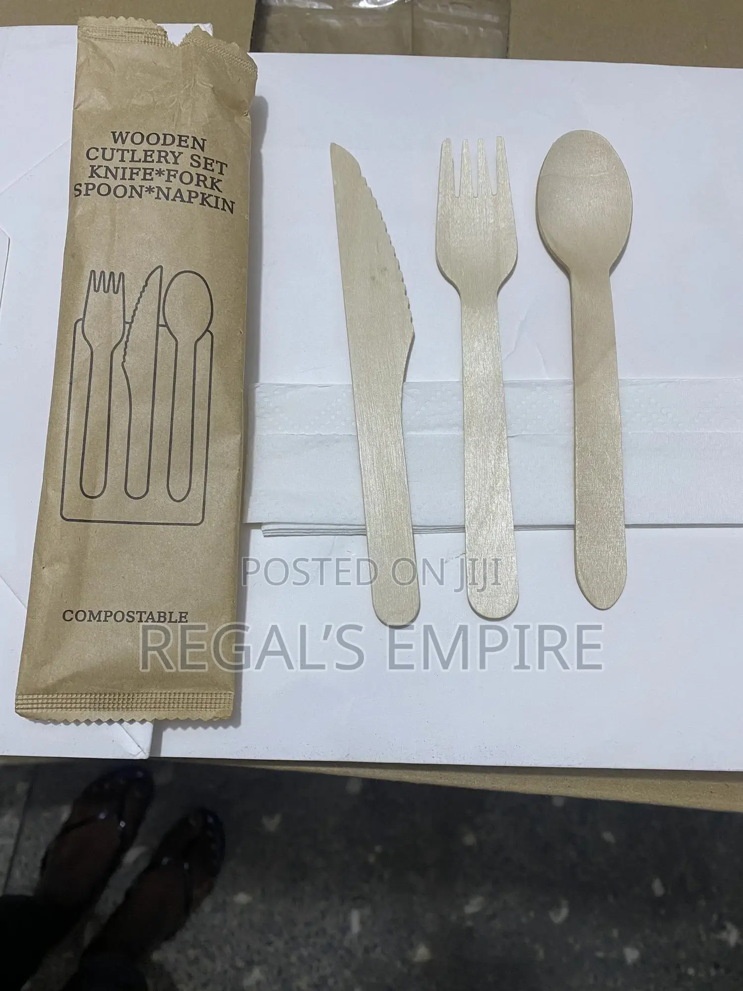Wooden Cutlery Set (1000 Pieces)