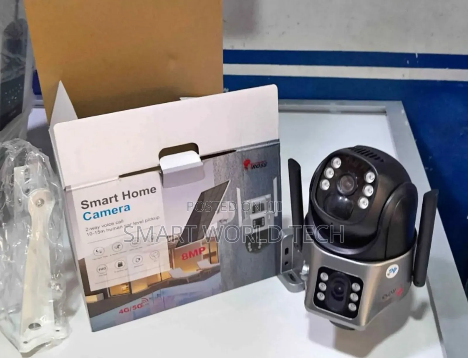 Outdoor Dual Lens 4g CCTV Solar Camera Sim Card Enable