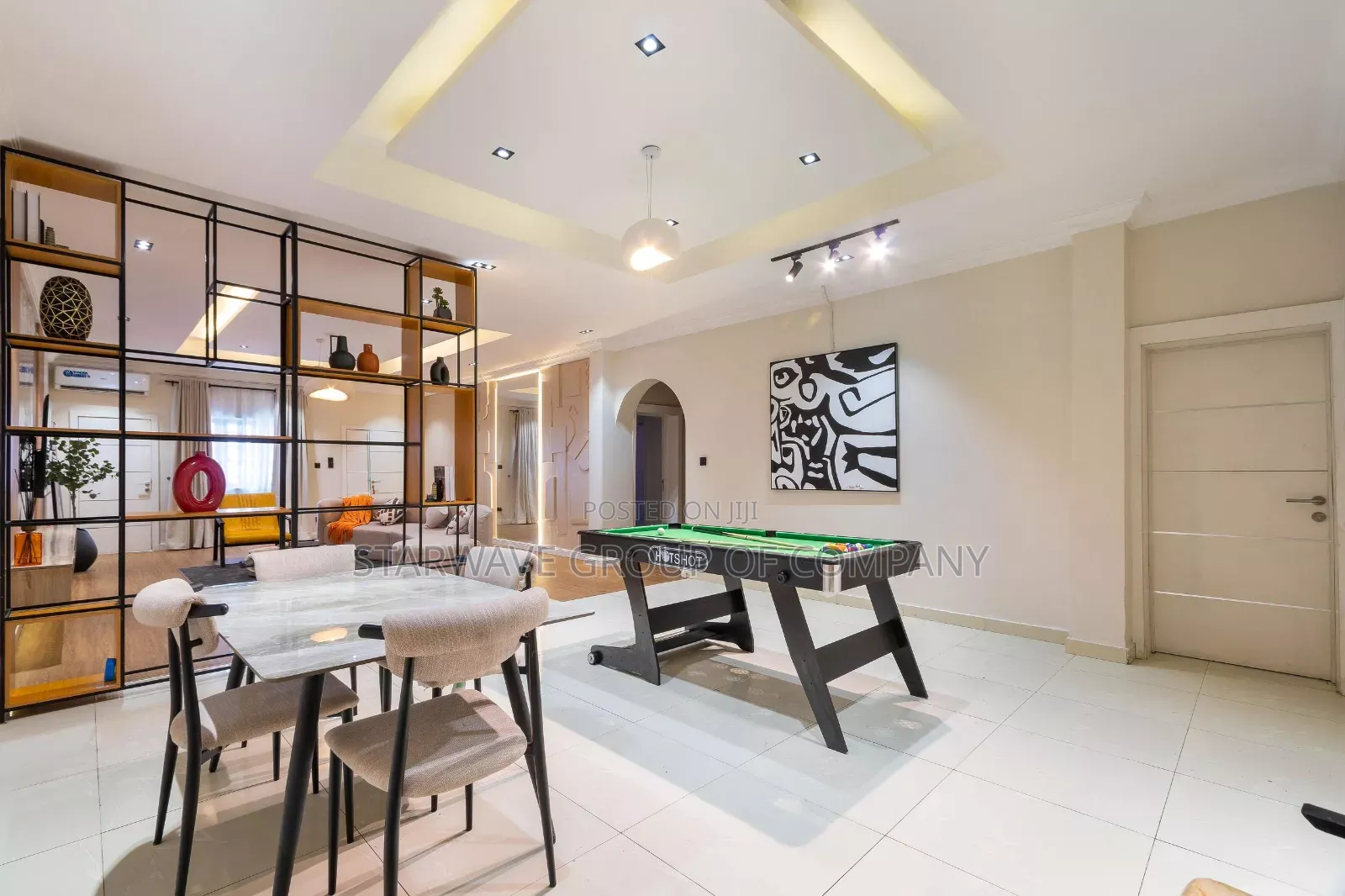 3 Bedroom Luxuruous Apartment With Snooker Board