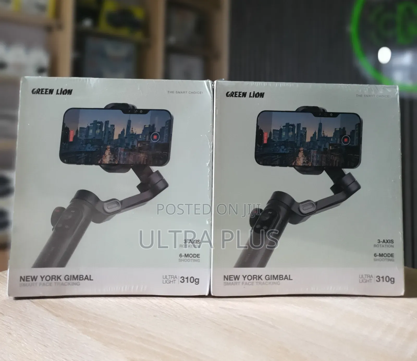 Green Lion New York Gimbal Smart Face