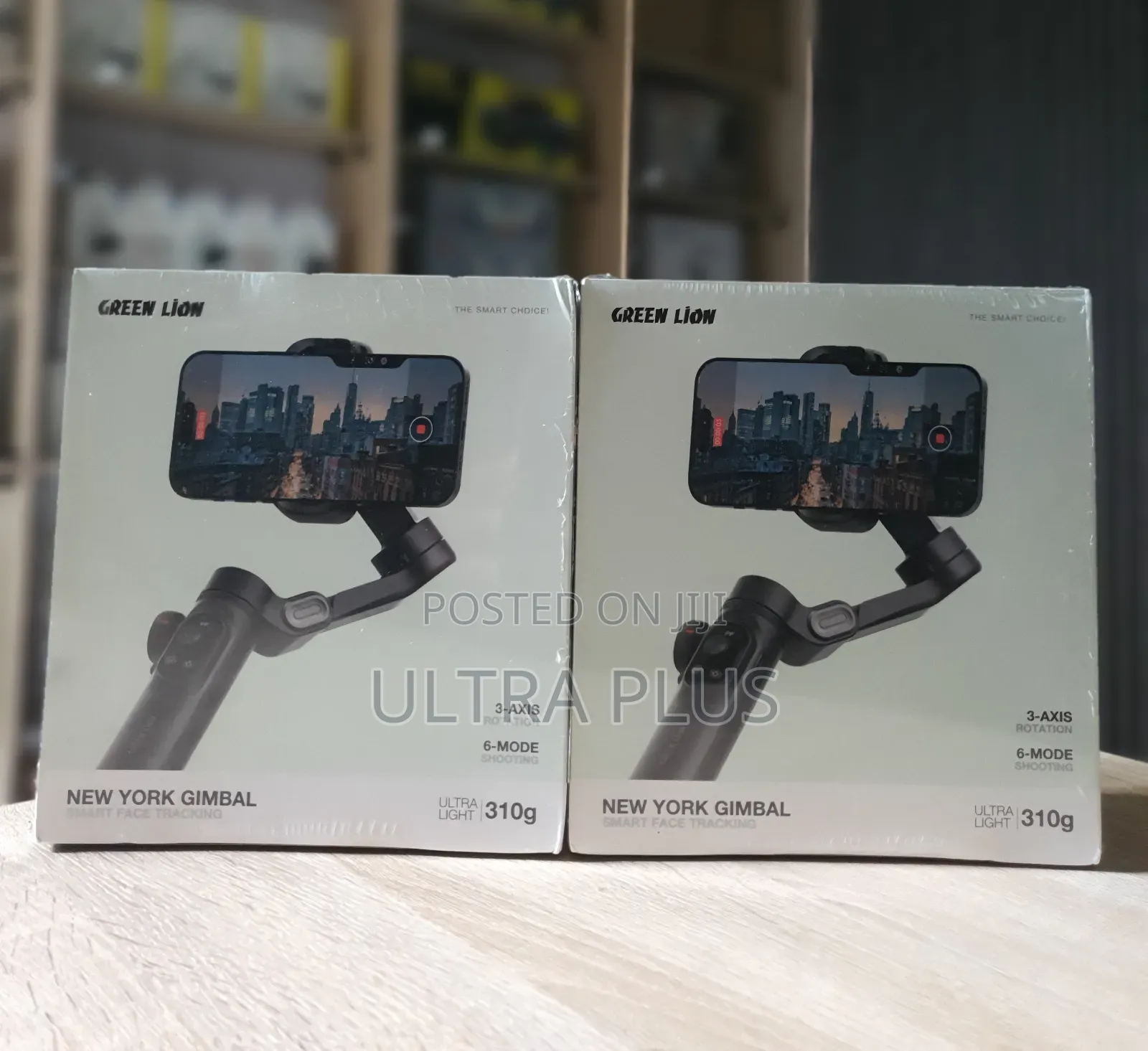 Green Lion New York Gimbal Smart Face