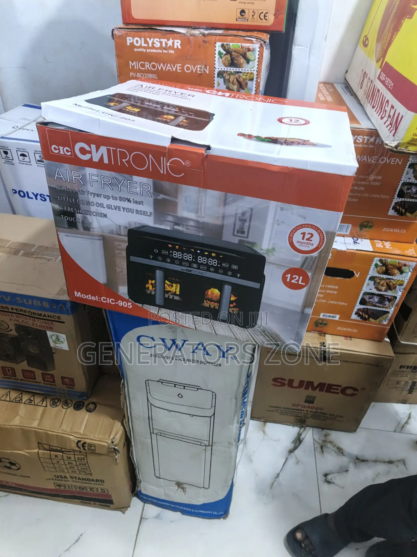 Big Capacity Airfryer 12l – Cntronic Cic-905