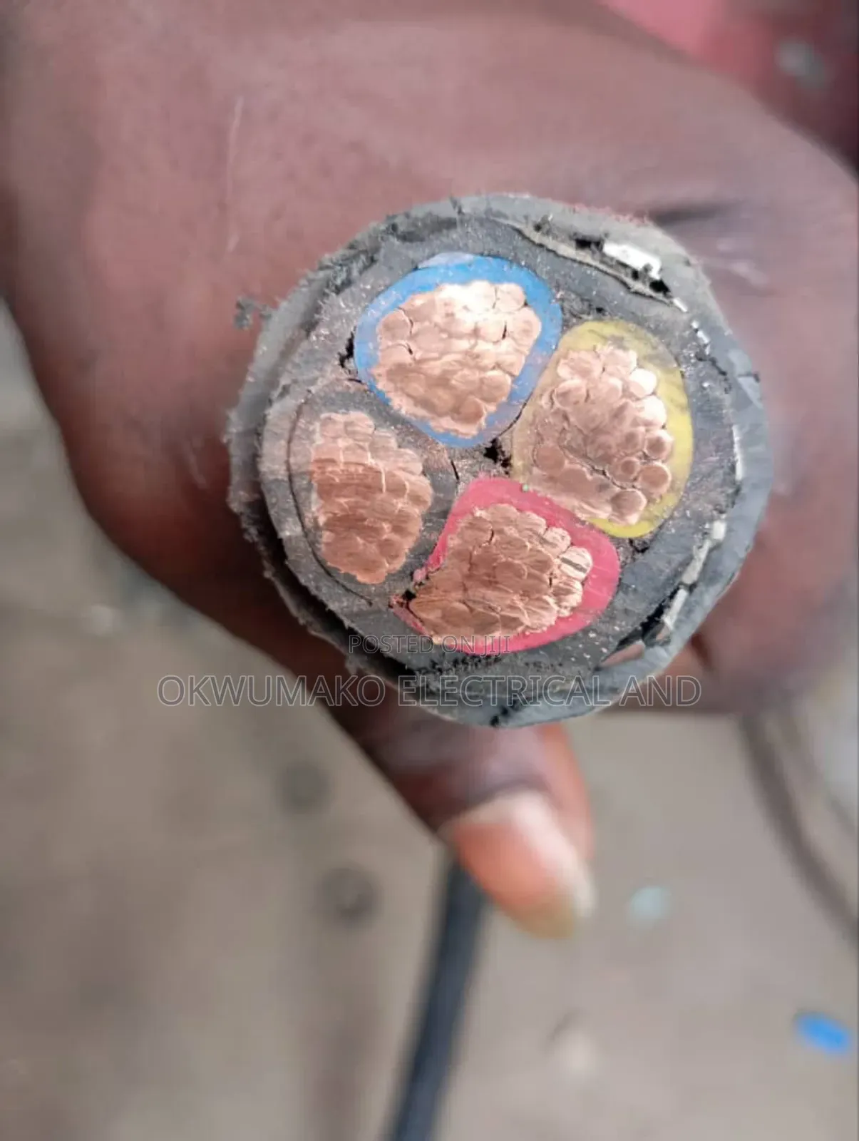 70mm 4core Armored Cable Notion Per Meter,