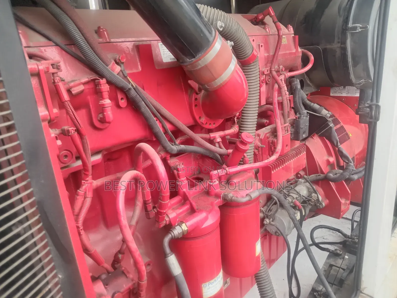 500kva Uk Perkins Generator Soundproof for Rent