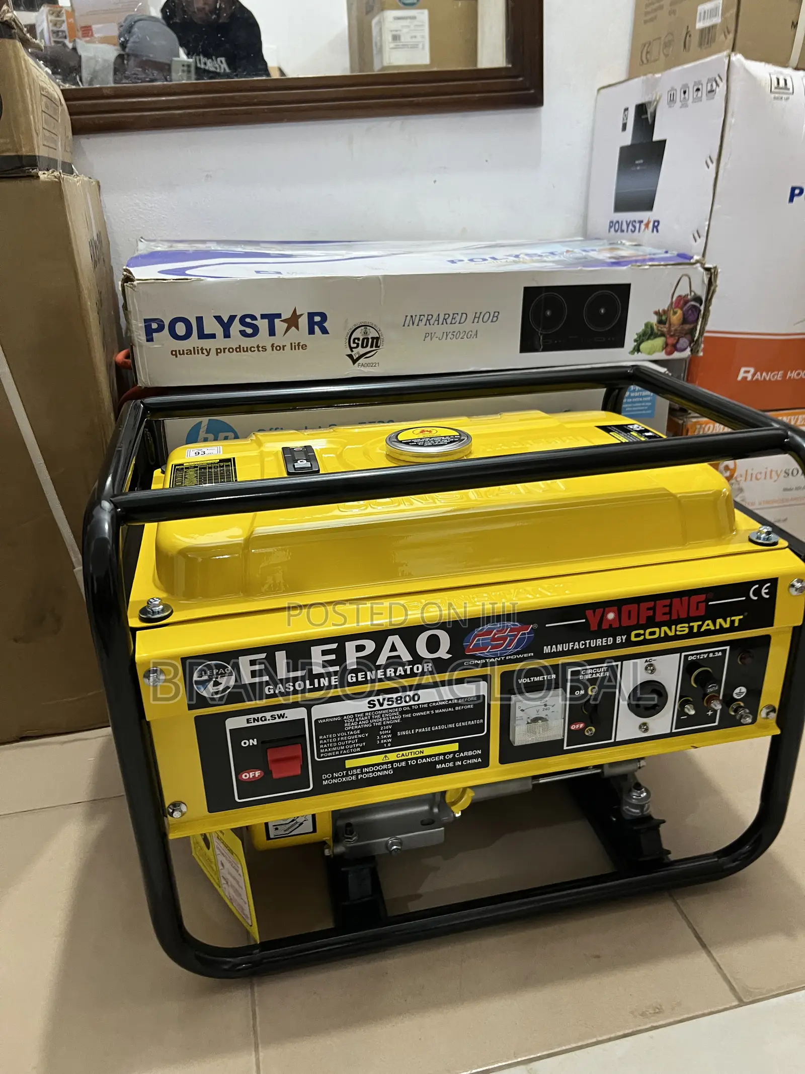 Freshly Imported Elepaq 3.5kva Generator