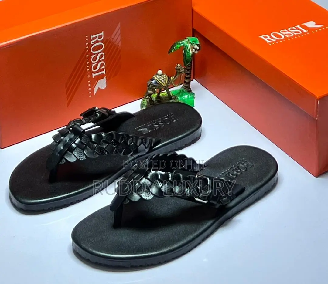 Quality Men’S Leather Slippers