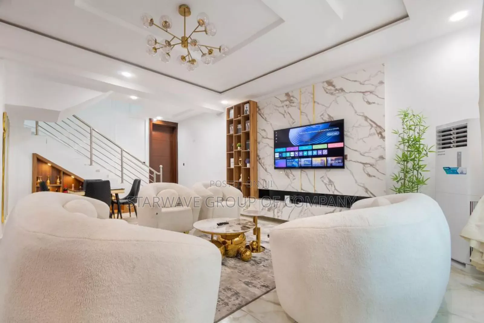 4 Bedroom Luxury Apartment With Cinema and Swimming Pool at Ikeja