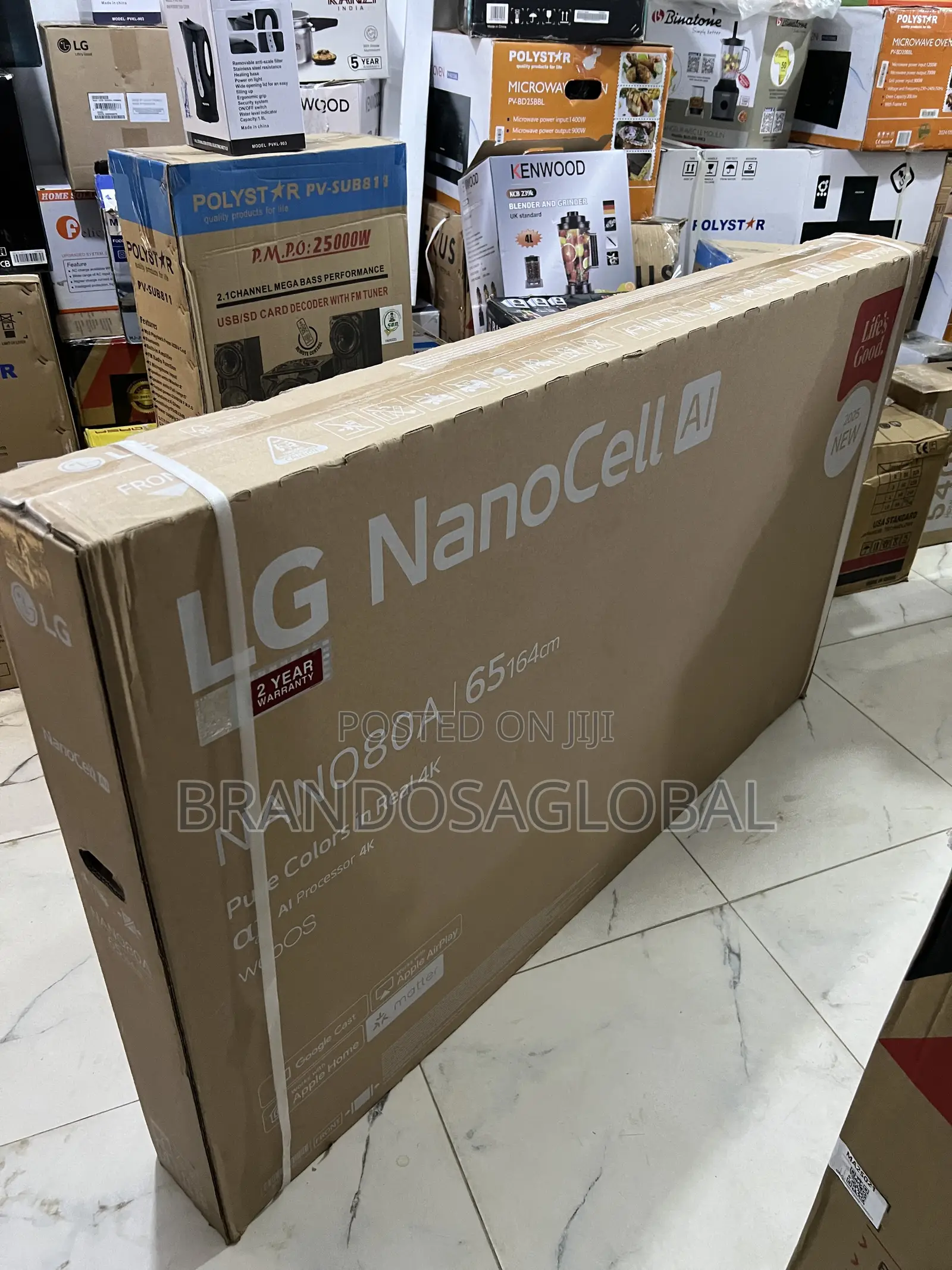 Premium Lg 65” Nanocell Smart Tv With Webos